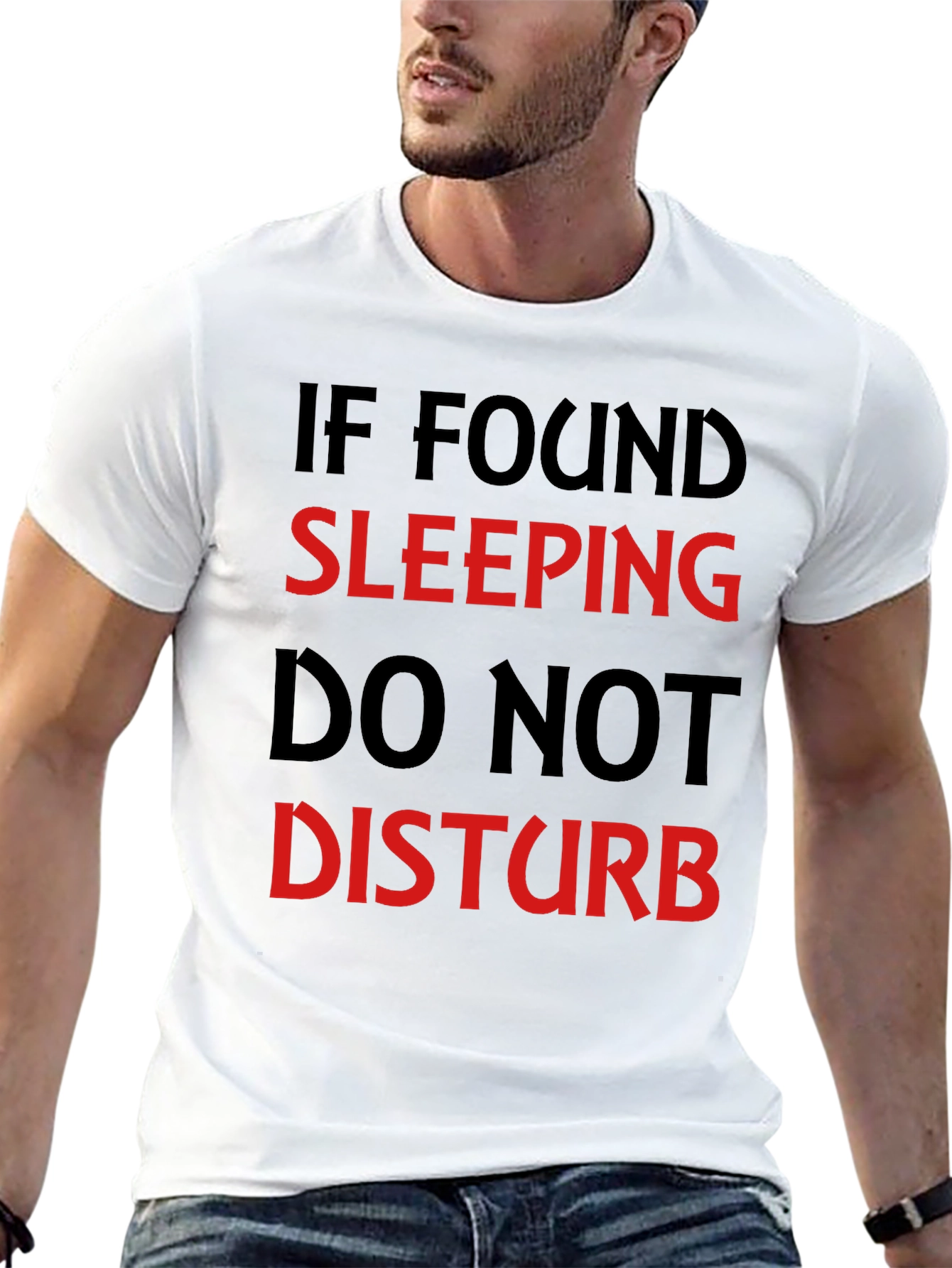 Funny Sleep T-Shirt - Do Not Disturb