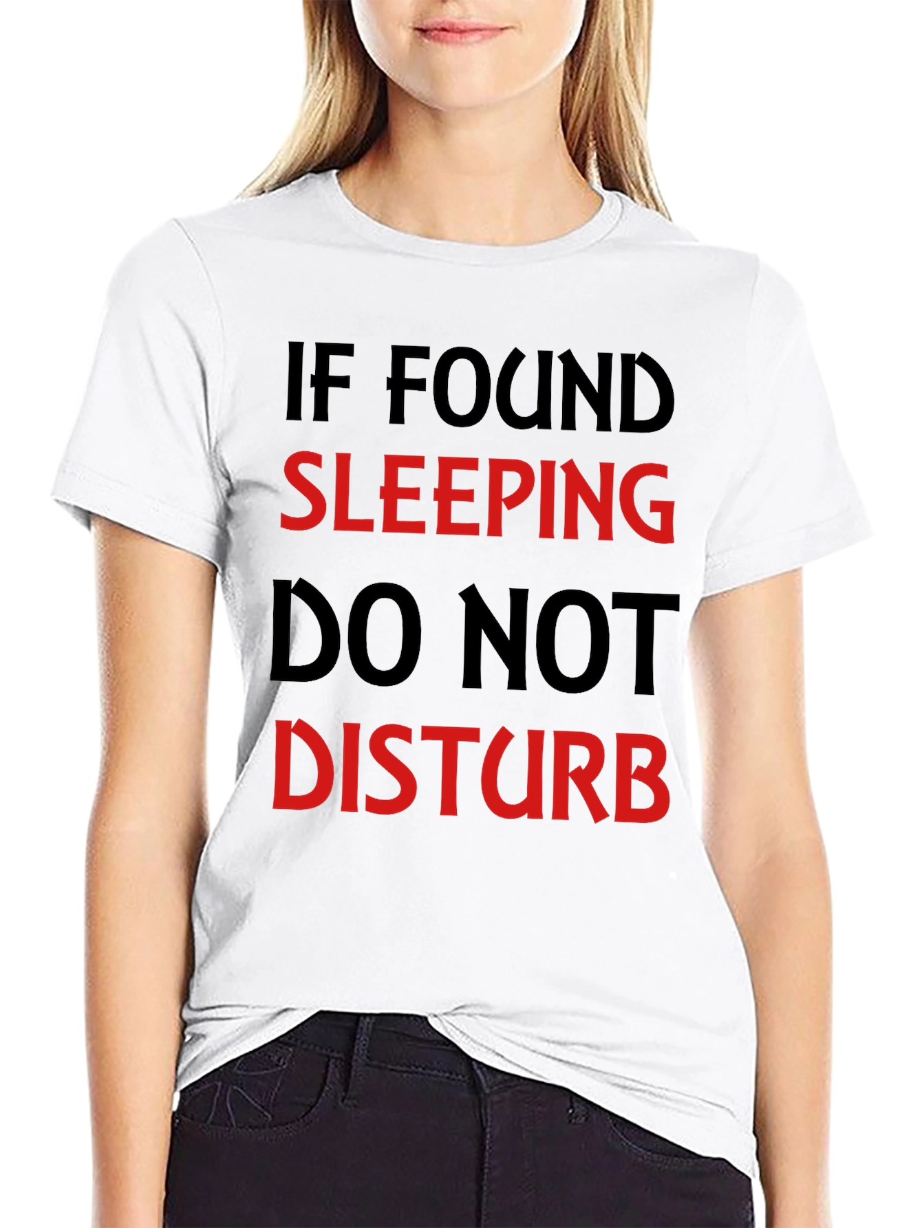Funny Sleep T-Shirt - Do Not Disturb