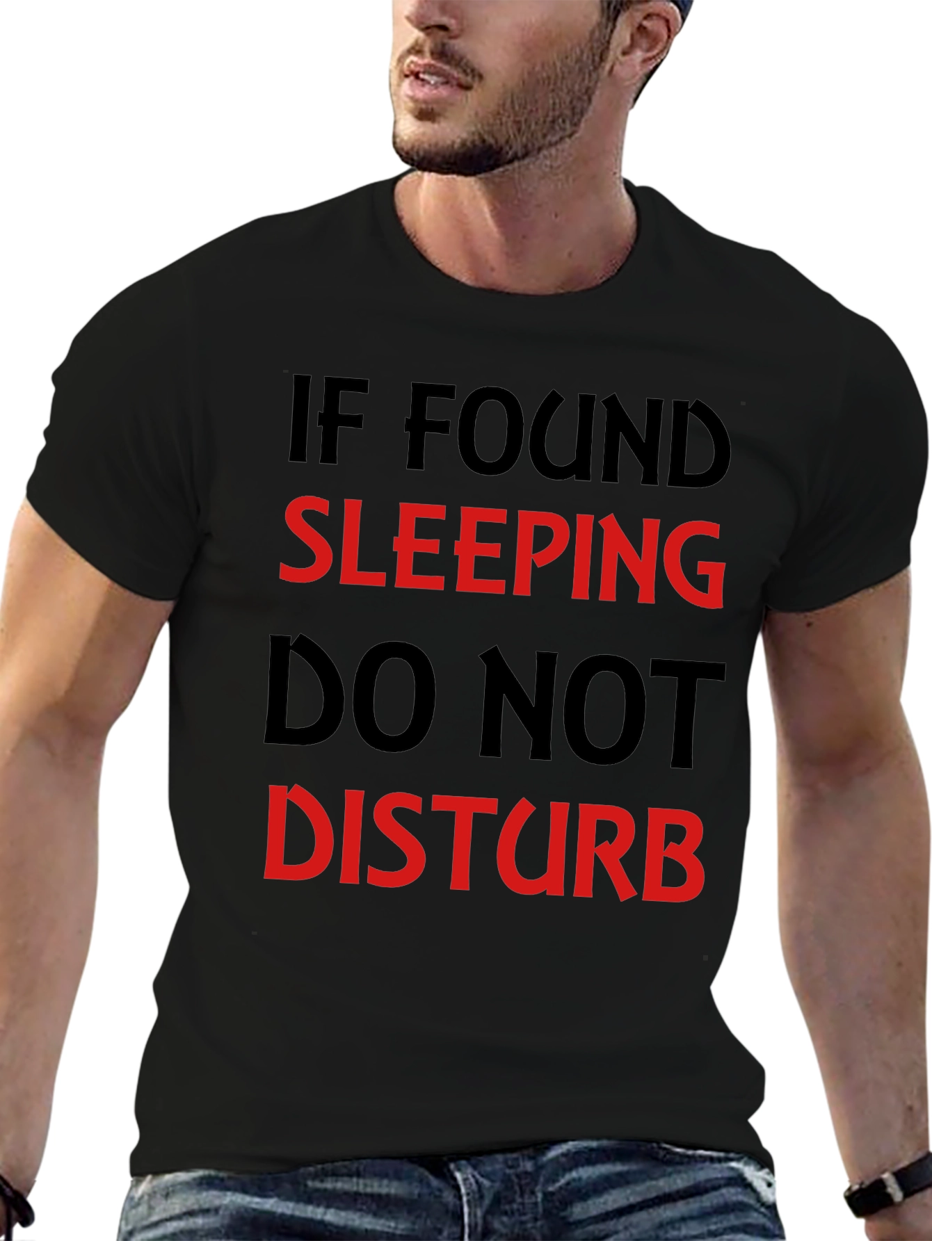 Funny Sleep T-Shirt - Do Not Disturb