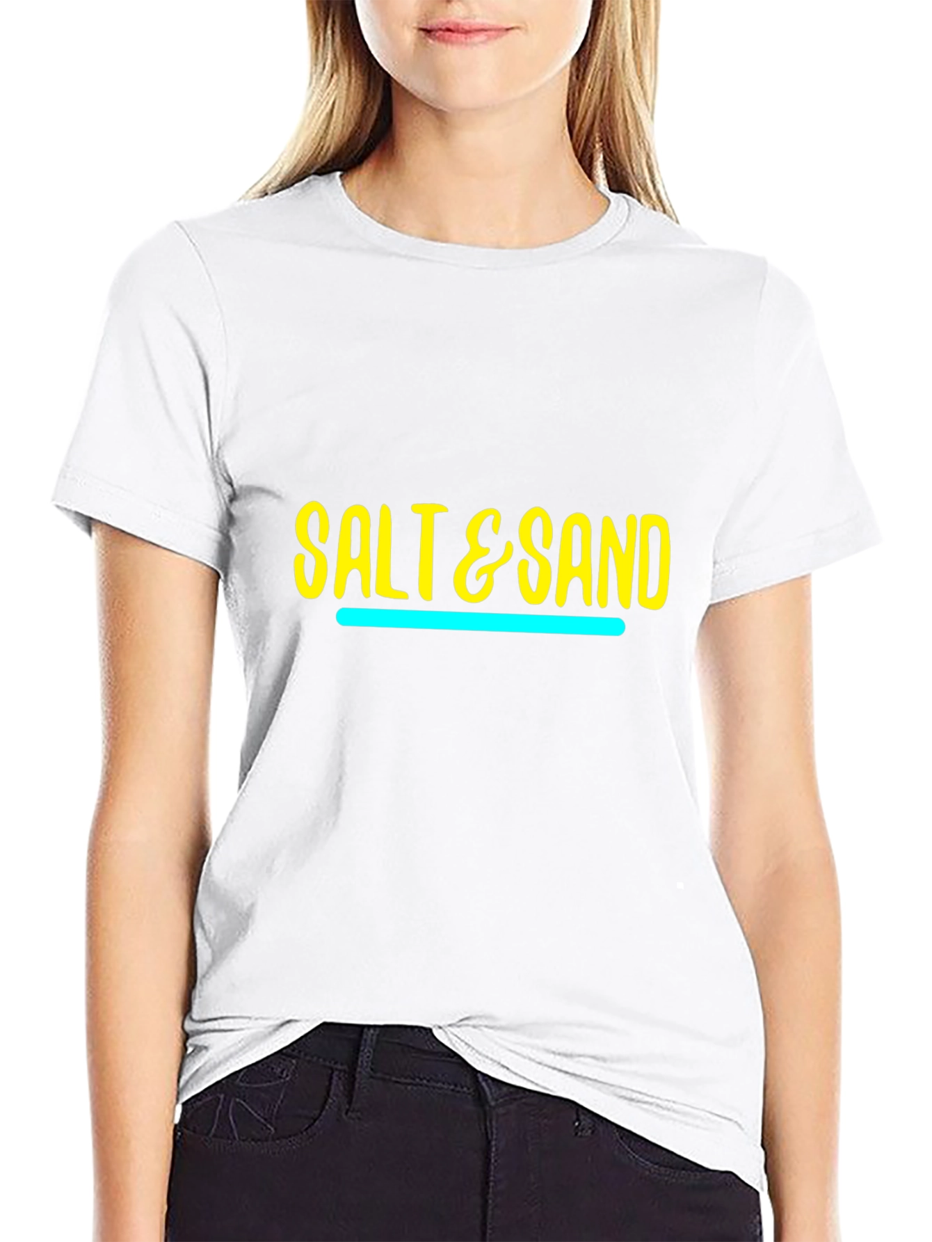 Salt & Sand Graphic Tee - Beach Lovers T-Shirt