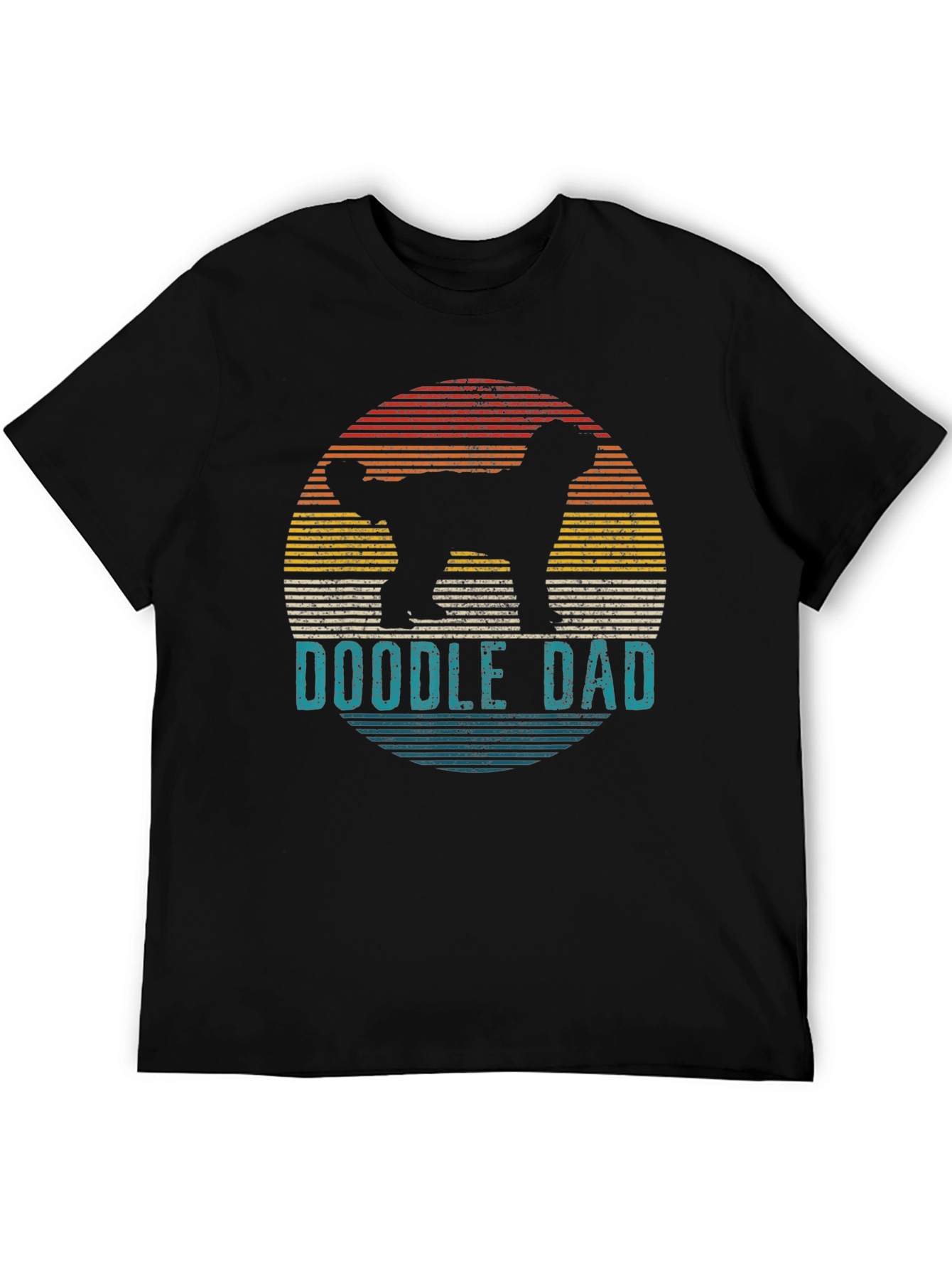 Doodle Dad T-Shirt - Retro Dog Lover Tee