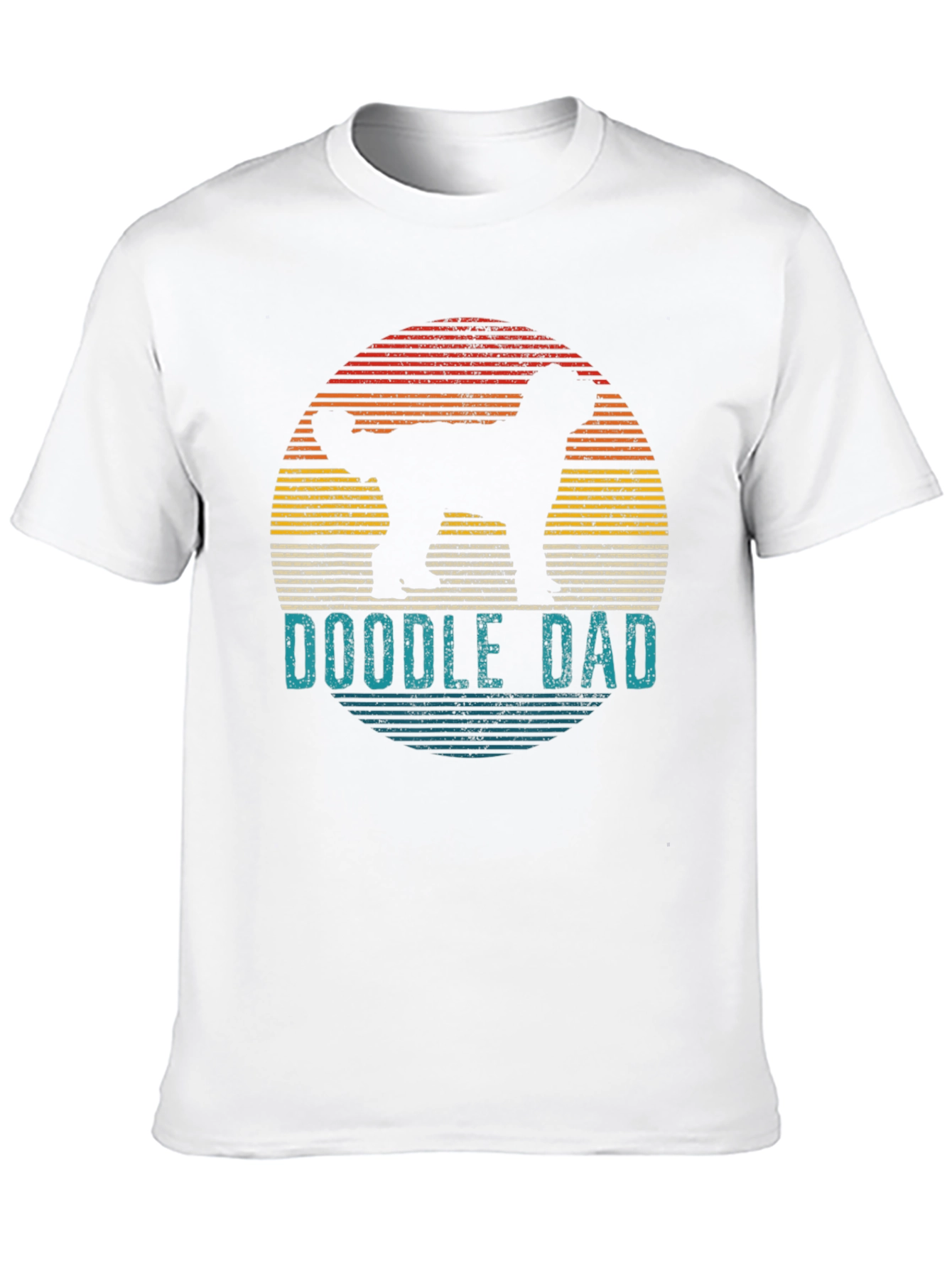 Doodle Dad T-Shirt - Retro Dog Lover Tee