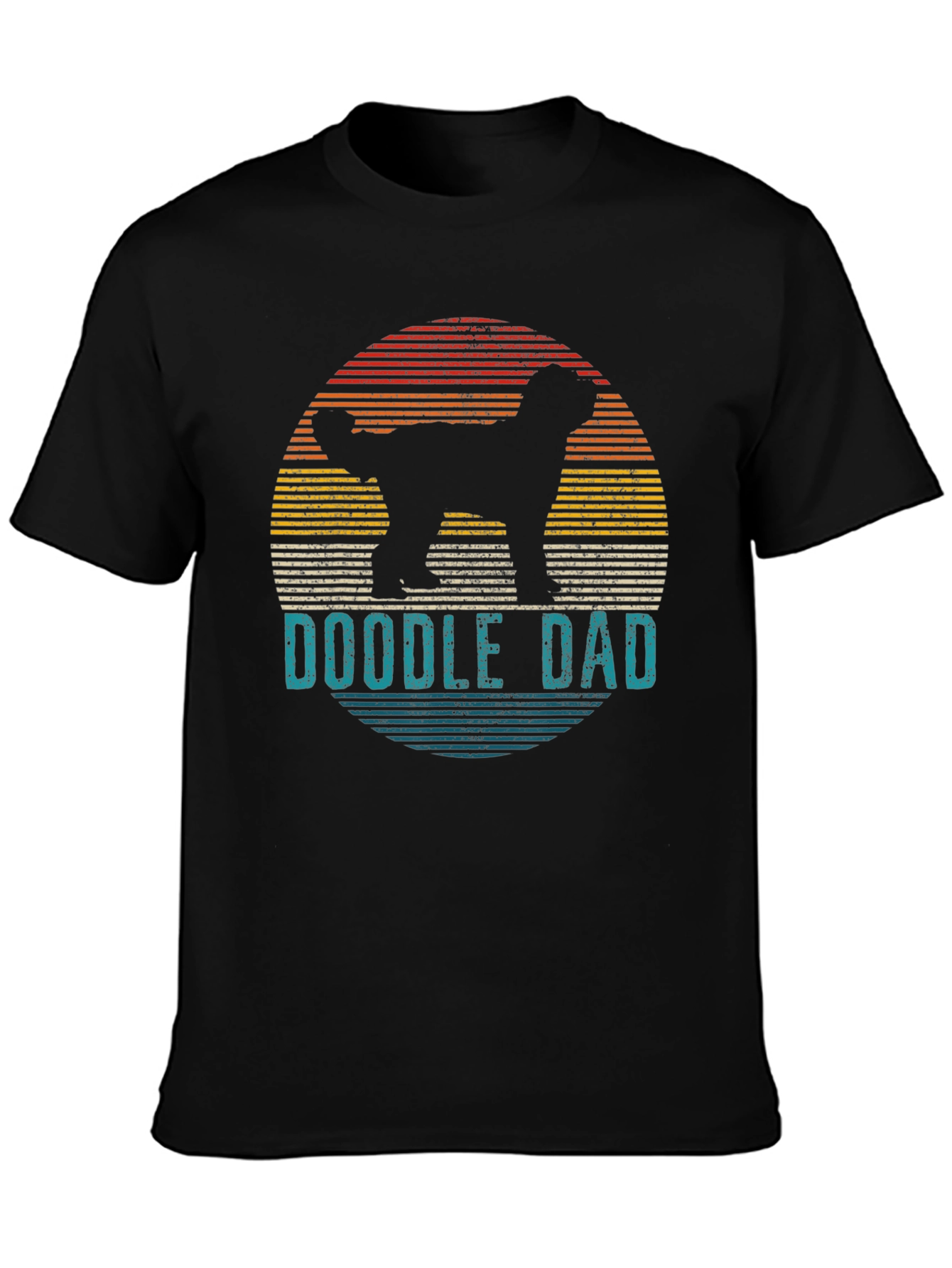 Doodle Dad T-Shirt - Retro Dog Lover Tee