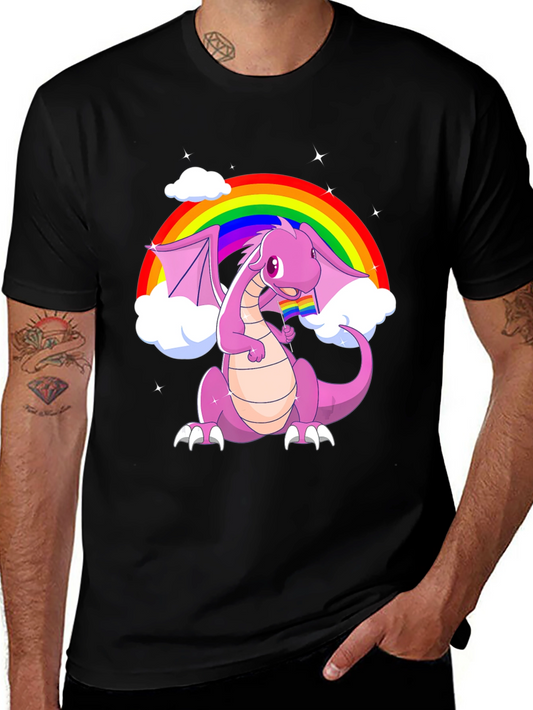 Rainbow Dragon Pride T-Shirt