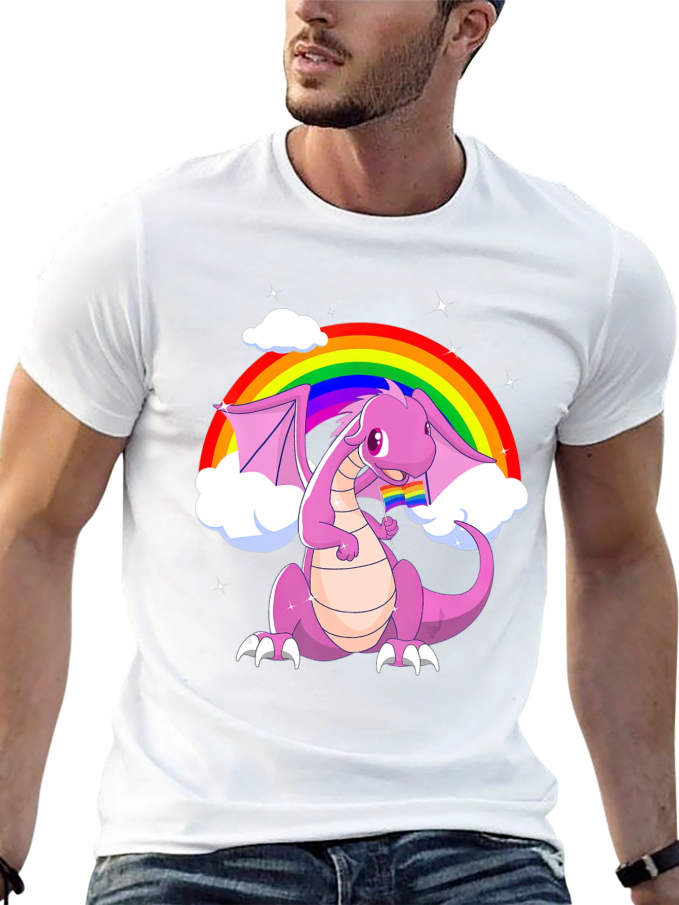 Rainbow Dragon Pride T-Shirt