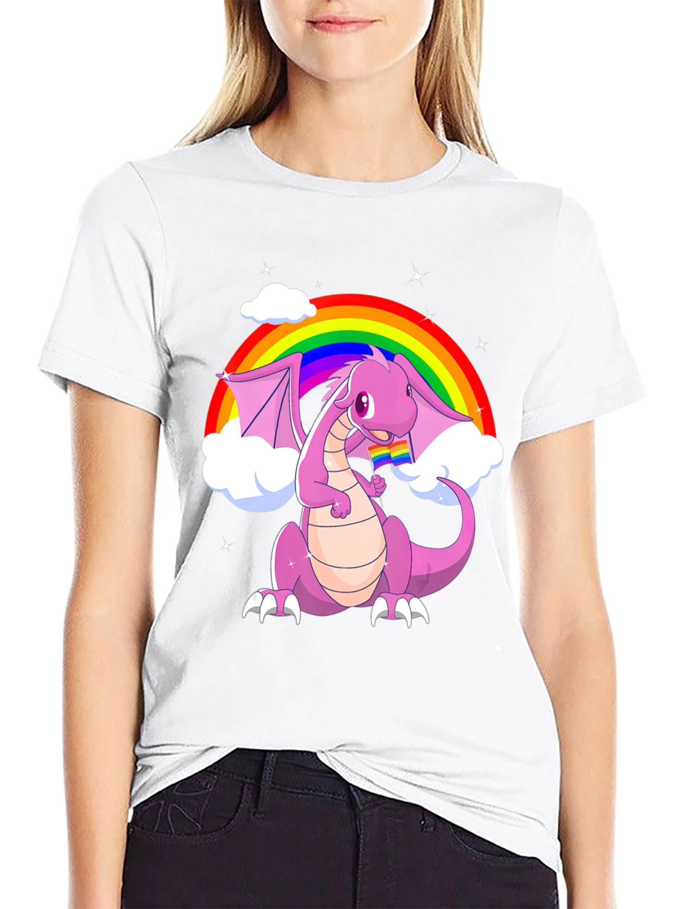 Rainbow Dragon Pride T-Shirt