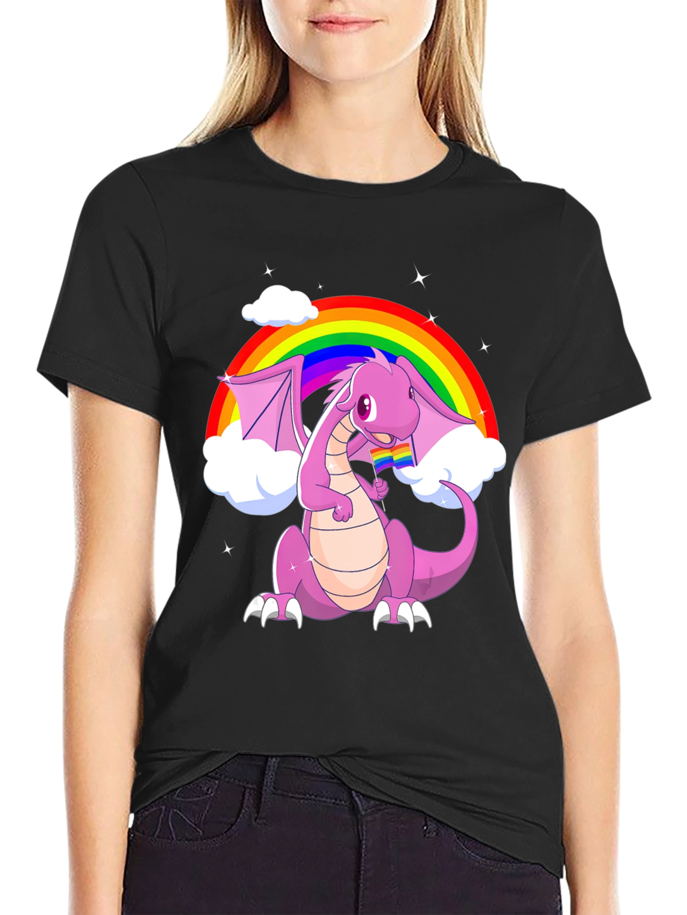 Rainbow Dragon Pride T-Shirt