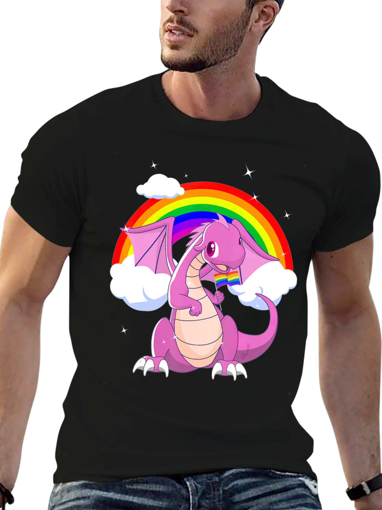 Rainbow Dragon Pride T-Shirt