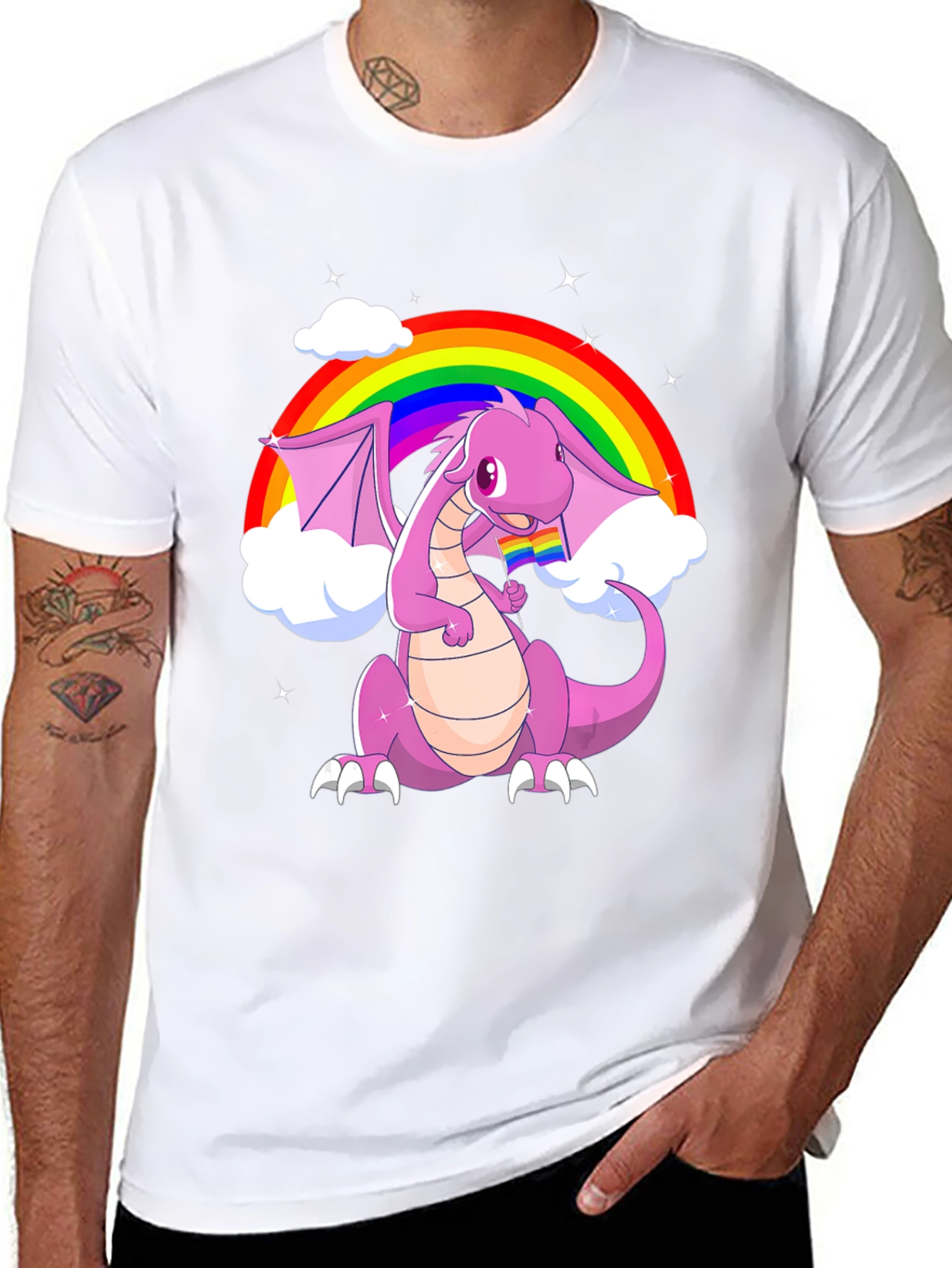 Rainbow Dragon Pride T-Shirt