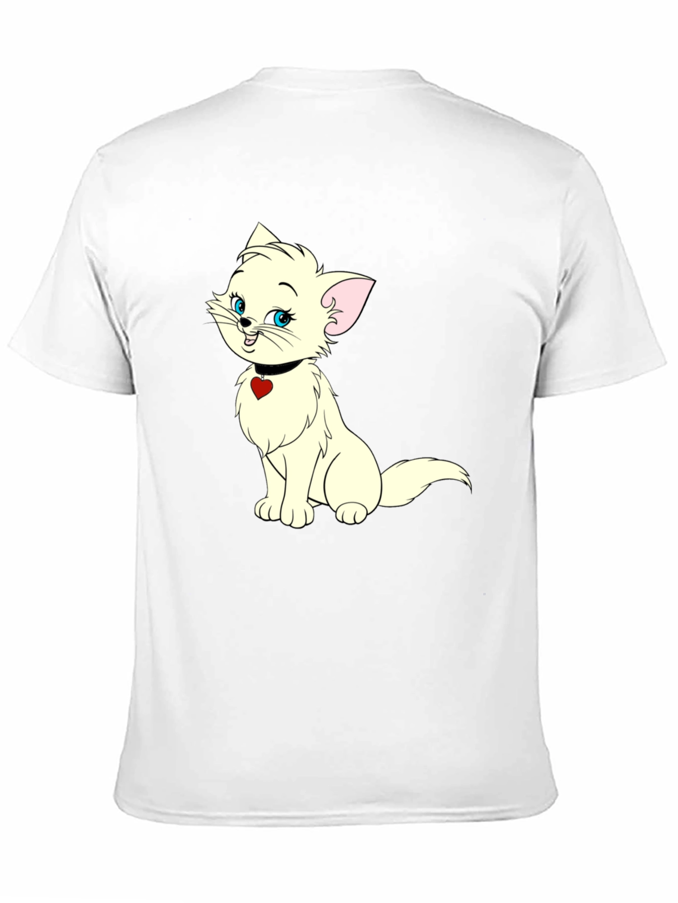 Marie Cat T-Shirt - Aristocats Cartoon Tee