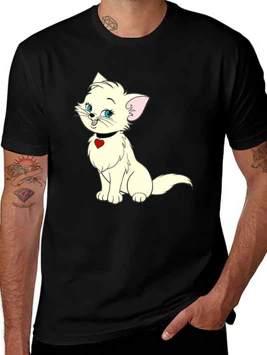 Marie Cat T-Shirt - Aristocats Cartoon Tee