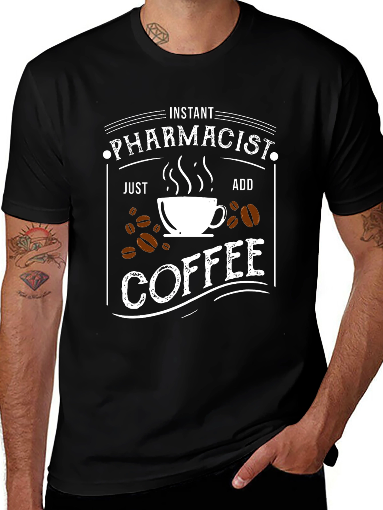 Instant Pharmacist Add Coffee T-Shirt