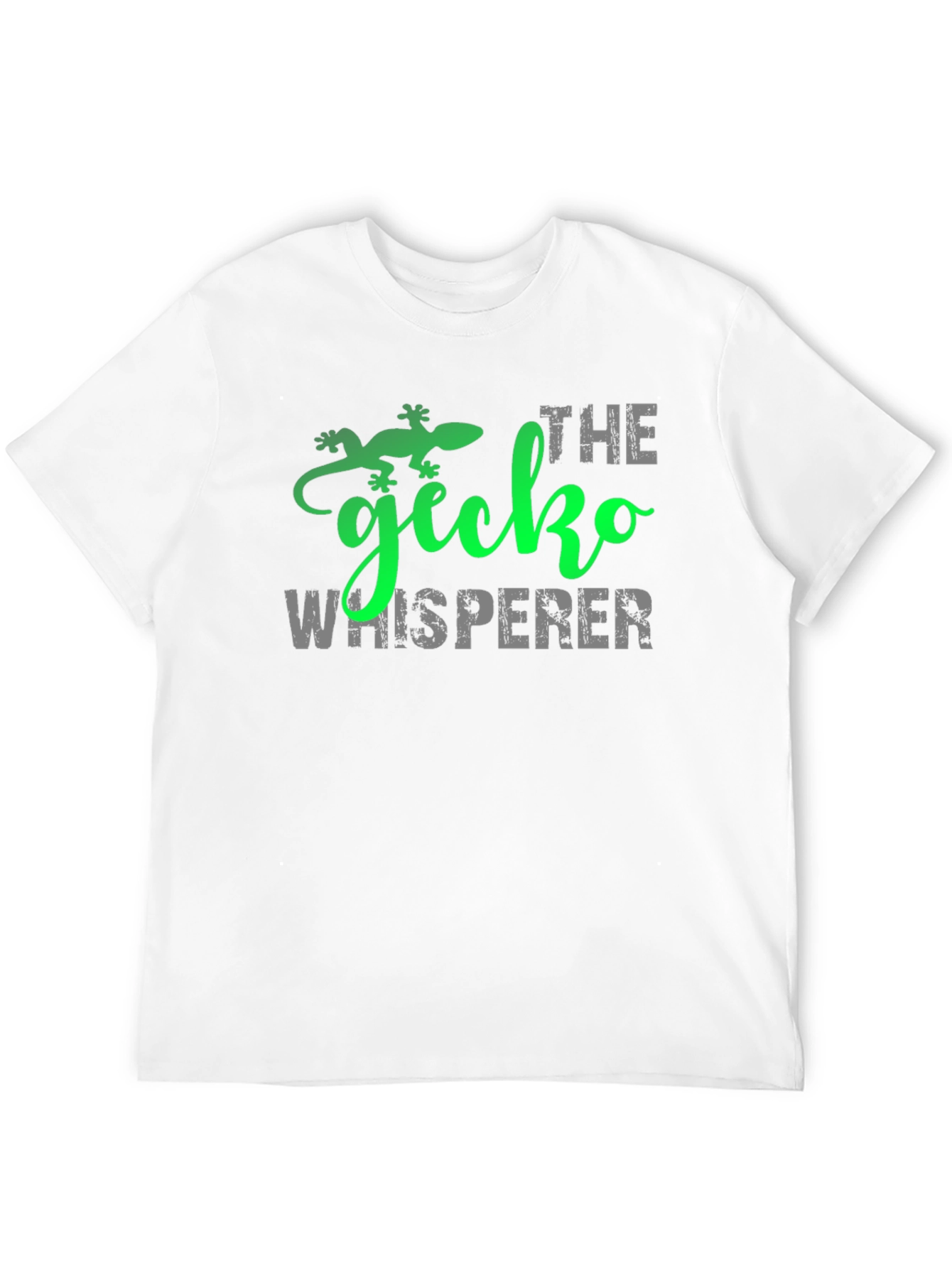 Gecko Whisperer Graphic Tee - Unique Animal Lover Gift