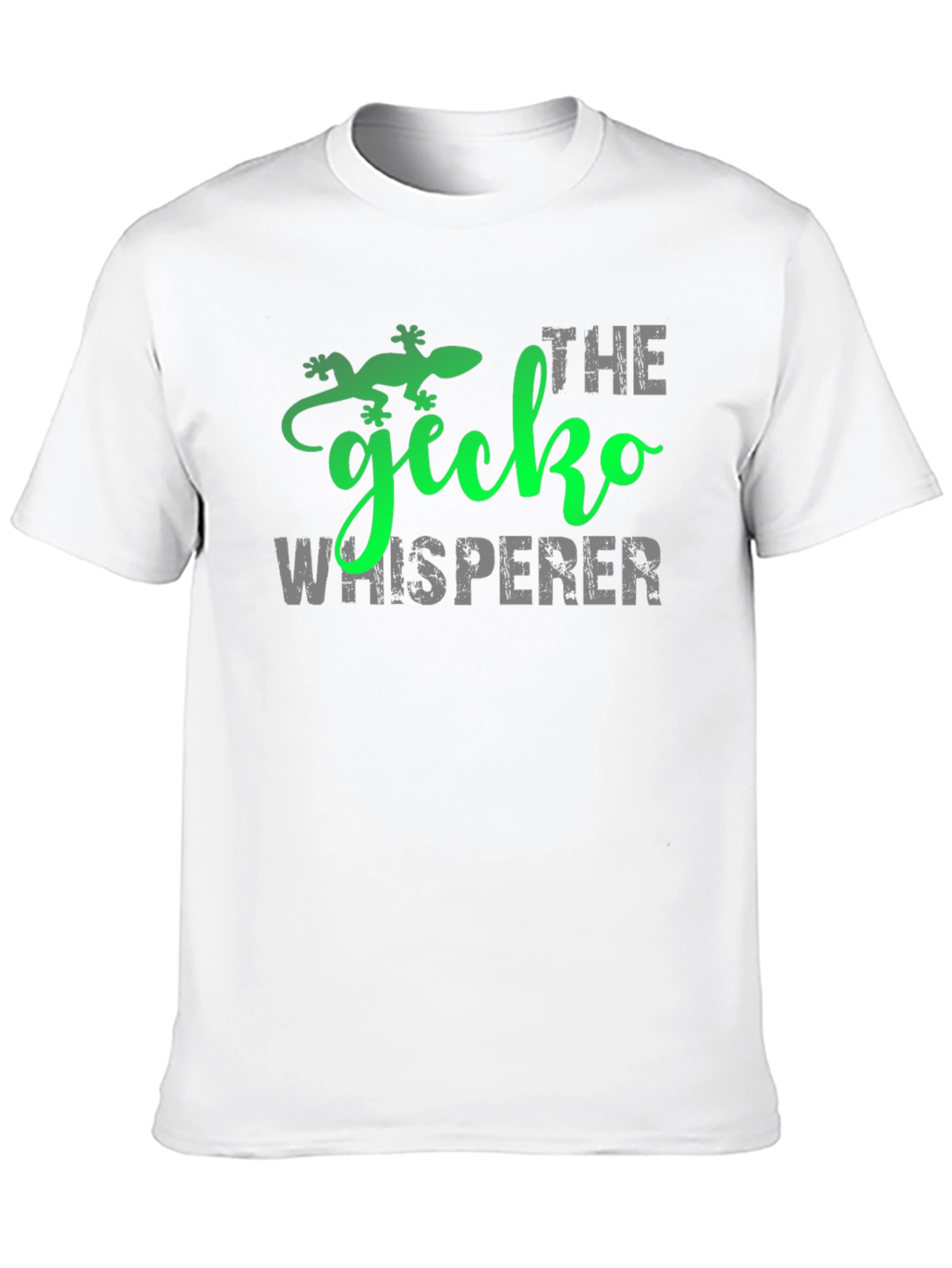 Gecko Whisperer Graphic Tee - Unique Animal Lover Gift