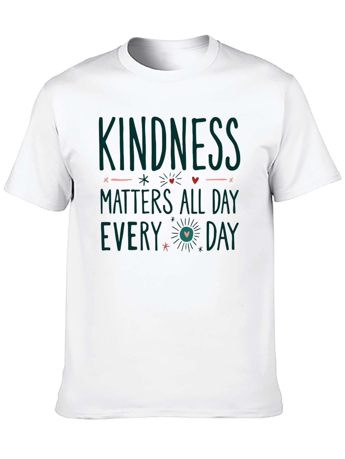 Kindness Matters Graphic Tee - Black