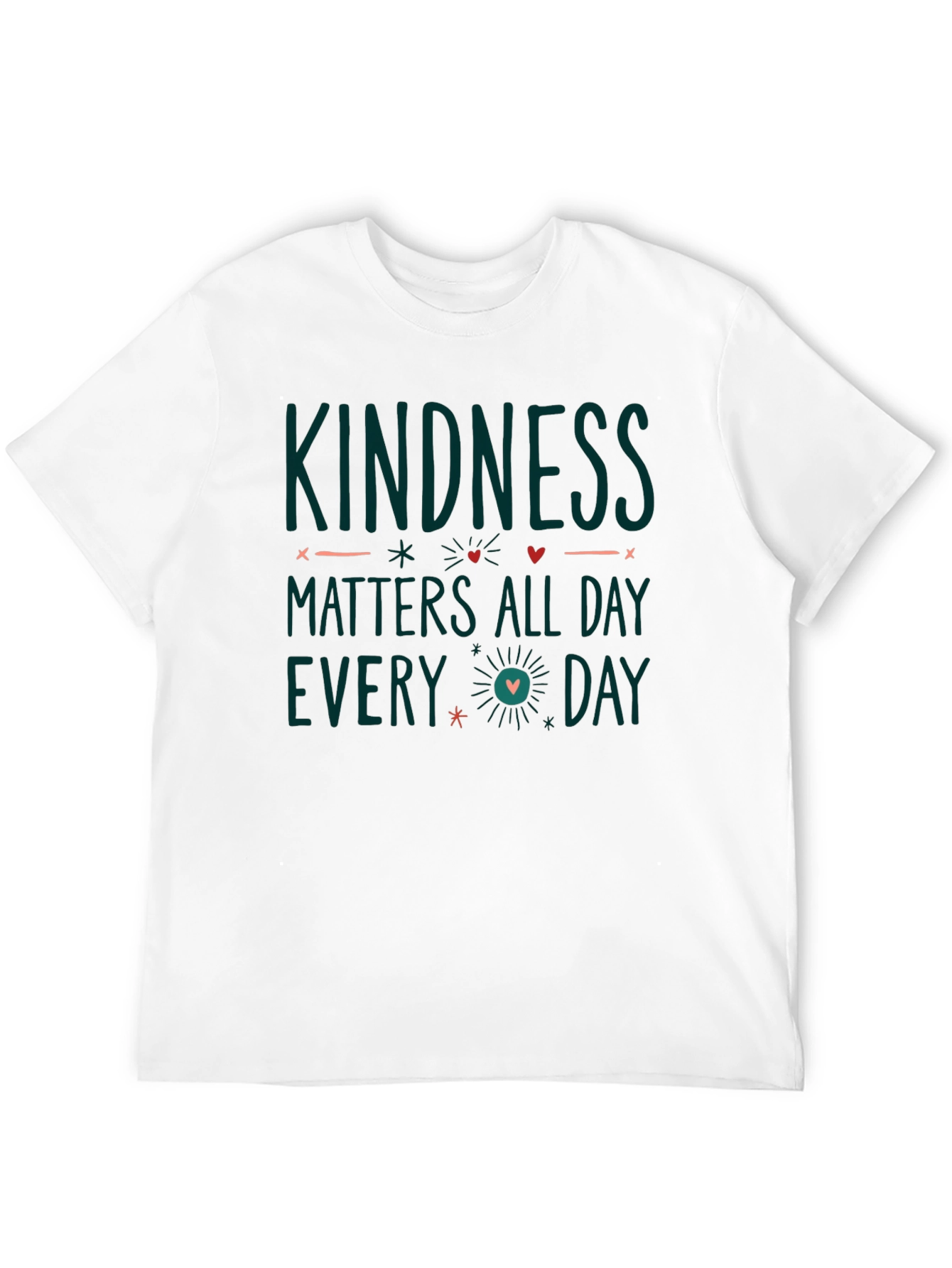 Kindness Matters Graphic Tee - Black