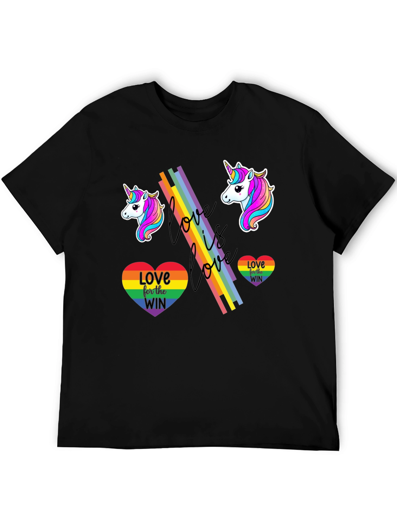 Love Wins Unicorn Graphic Tee