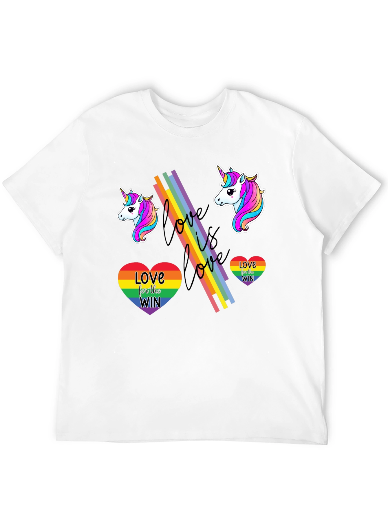 Love Wins Unicorn Graphic Tee