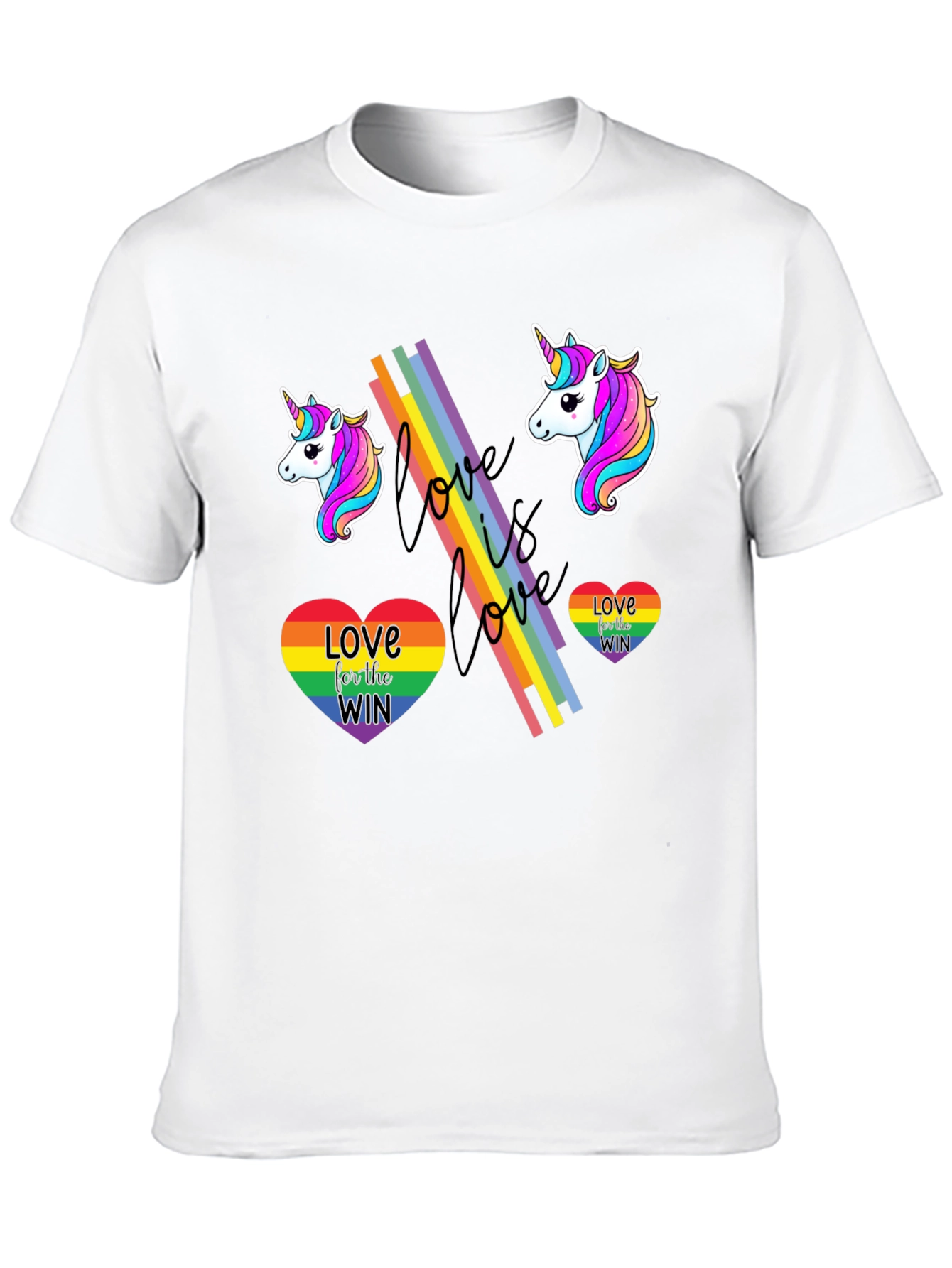 Love Wins Unicorn Graphic Tee