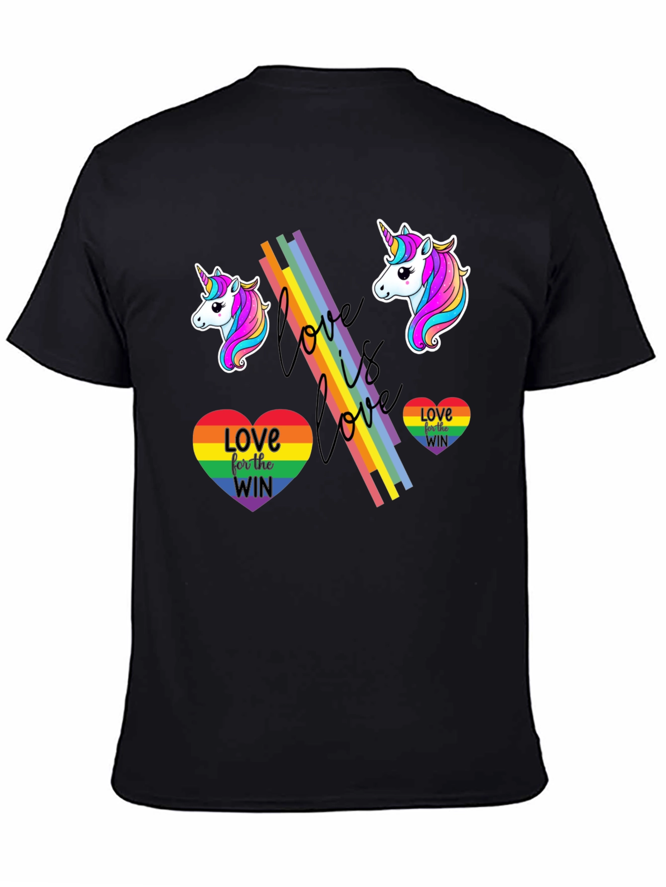 Love Wins Unicorn Graphic Tee