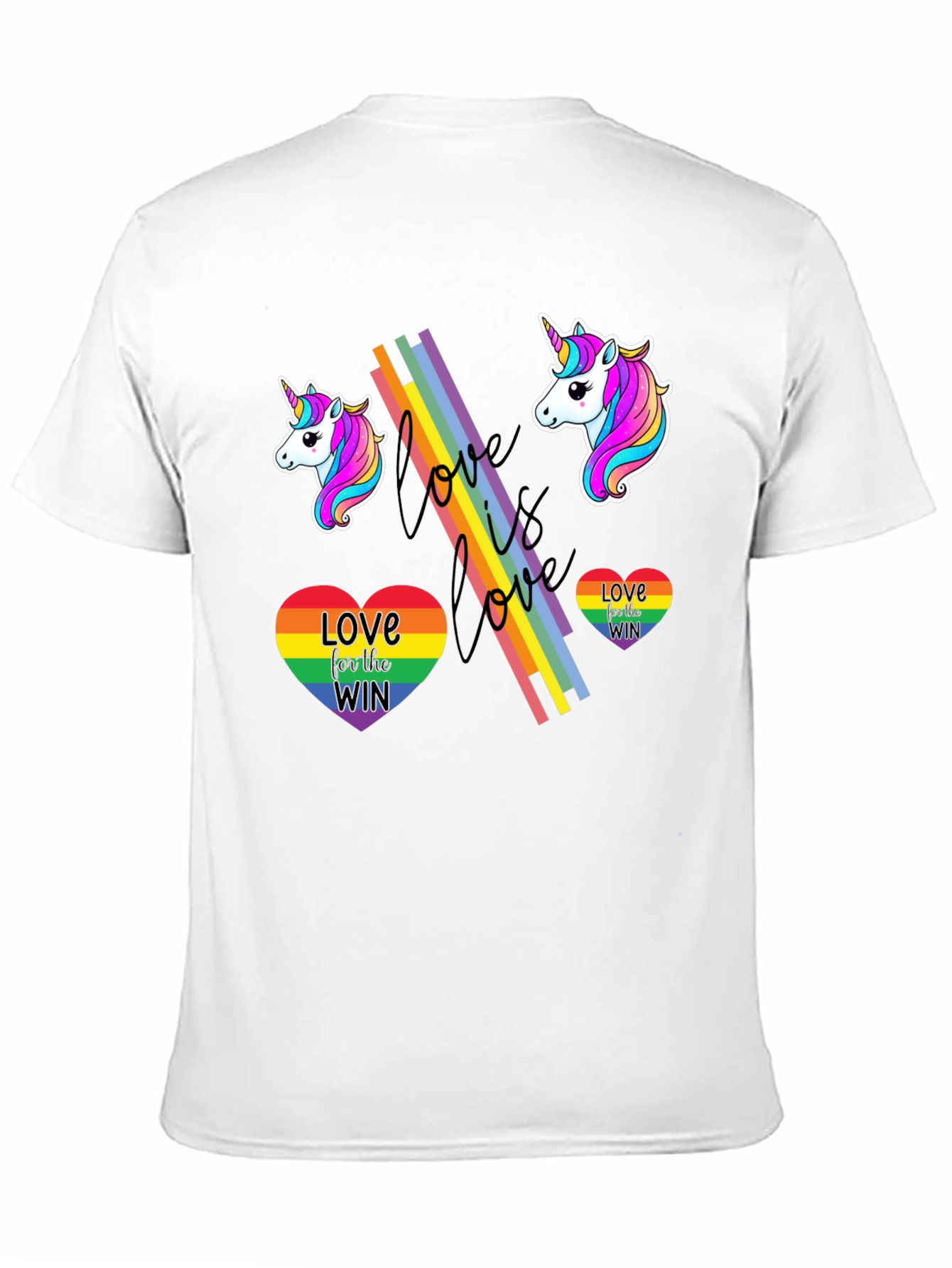 Love Wins Unicorn Graphic Tee