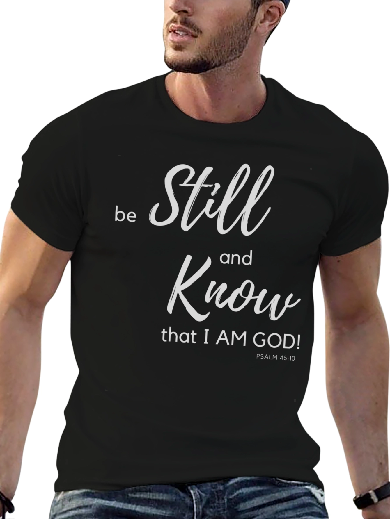 Be Still and Know God T-Shirt Religious Shirt
