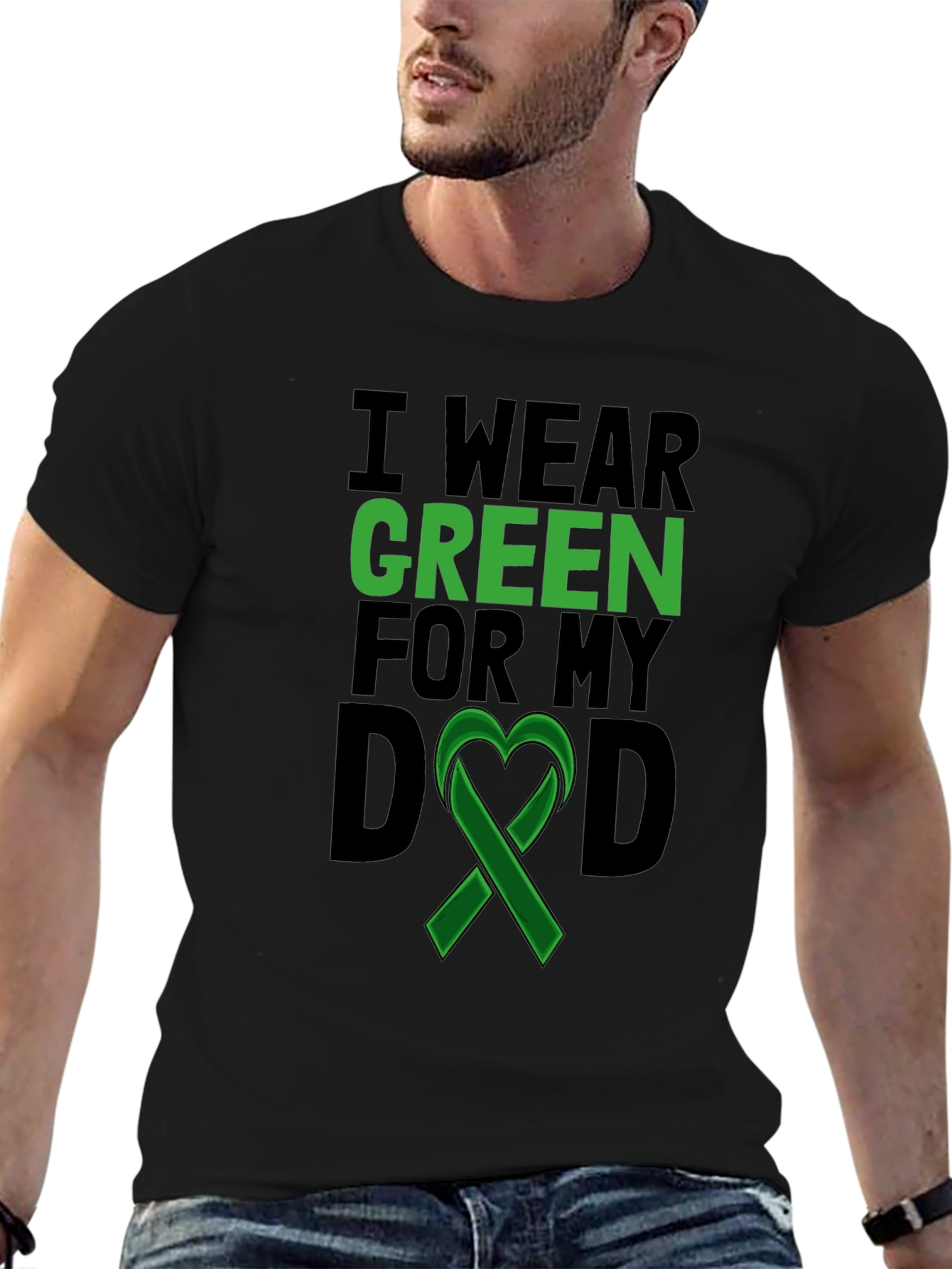 I Wear Green For My Dad T-Shirt