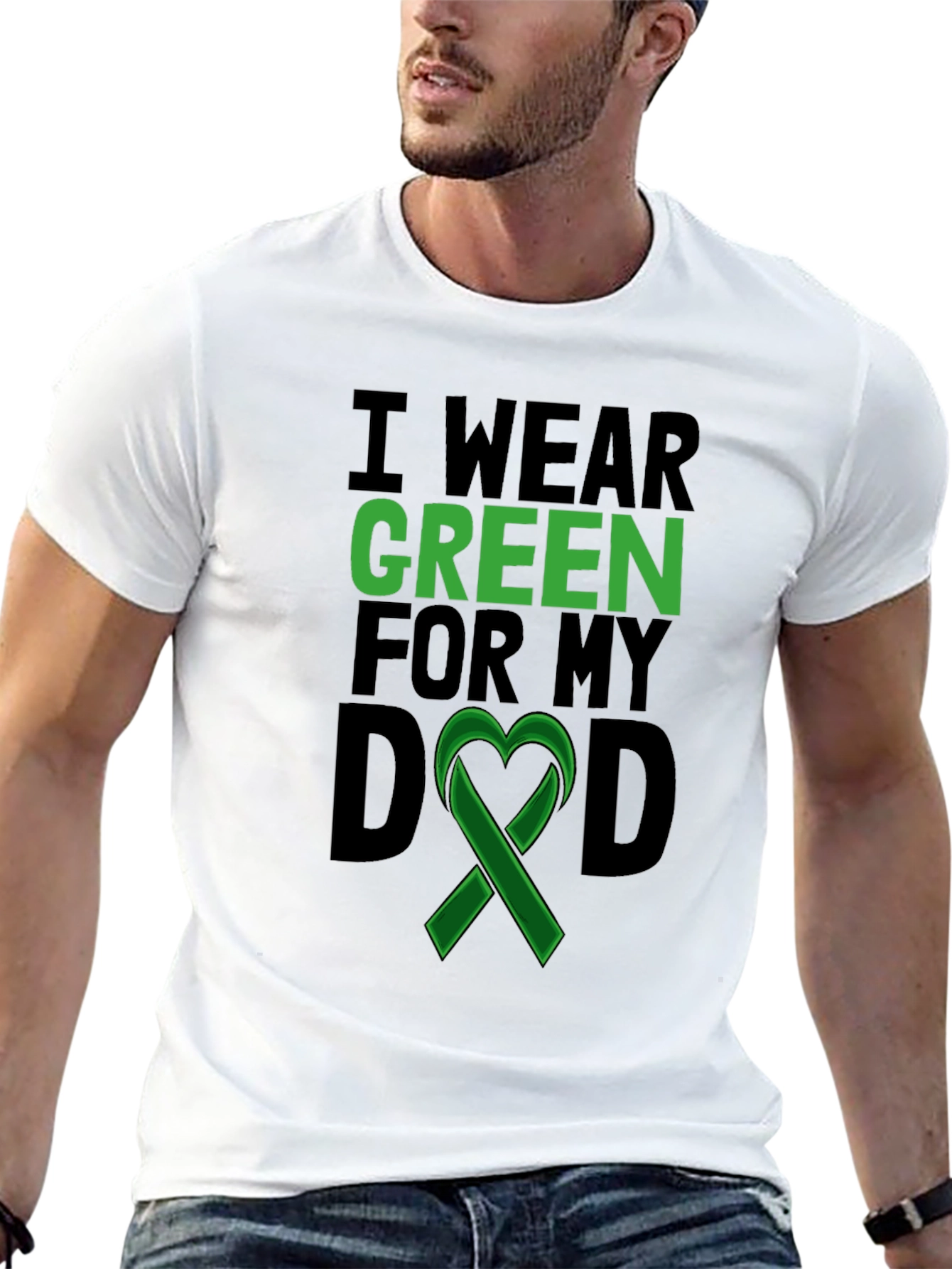 I Wear Green For My Dad T-Shirt