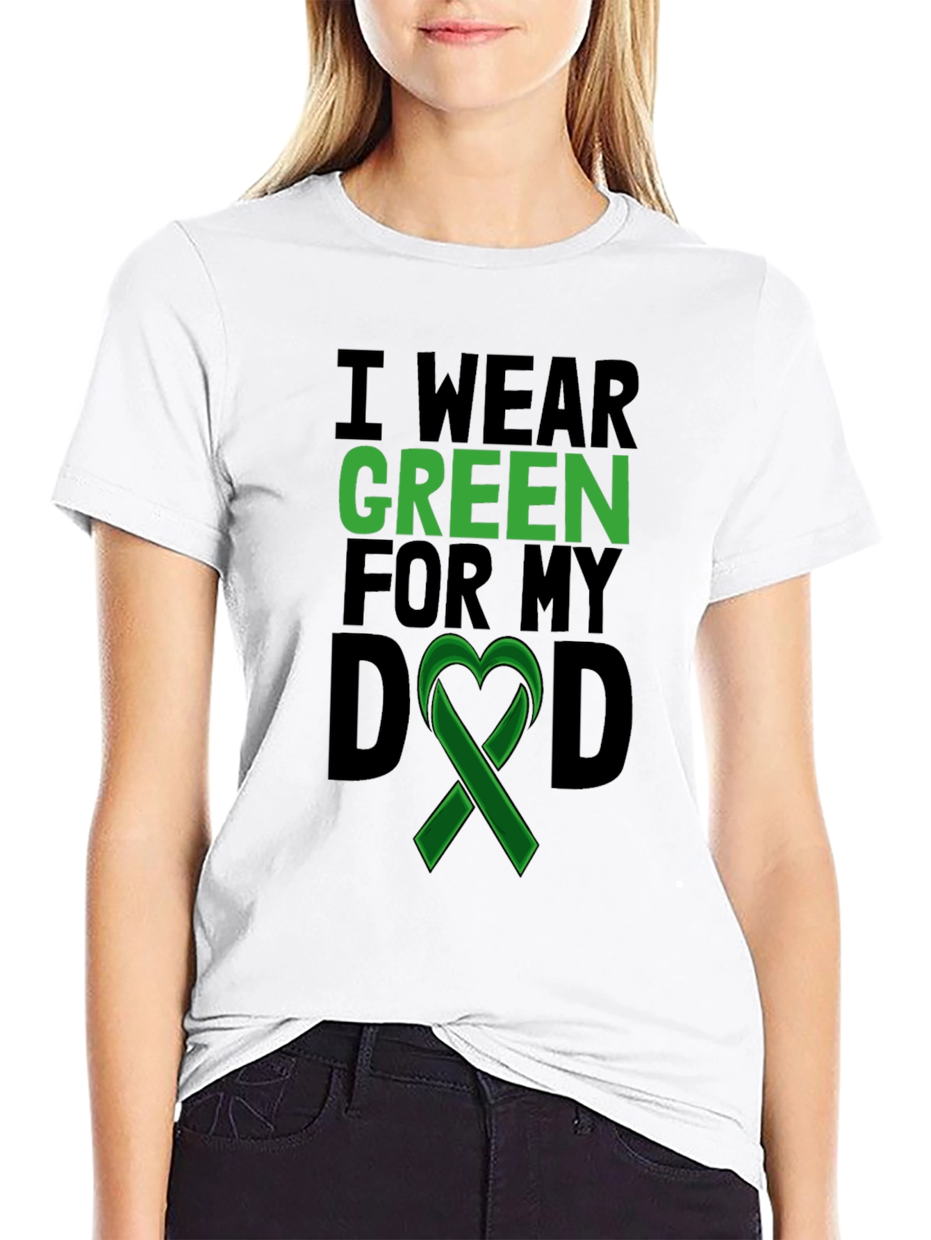 I Wear Green For My Dad T-Shirt