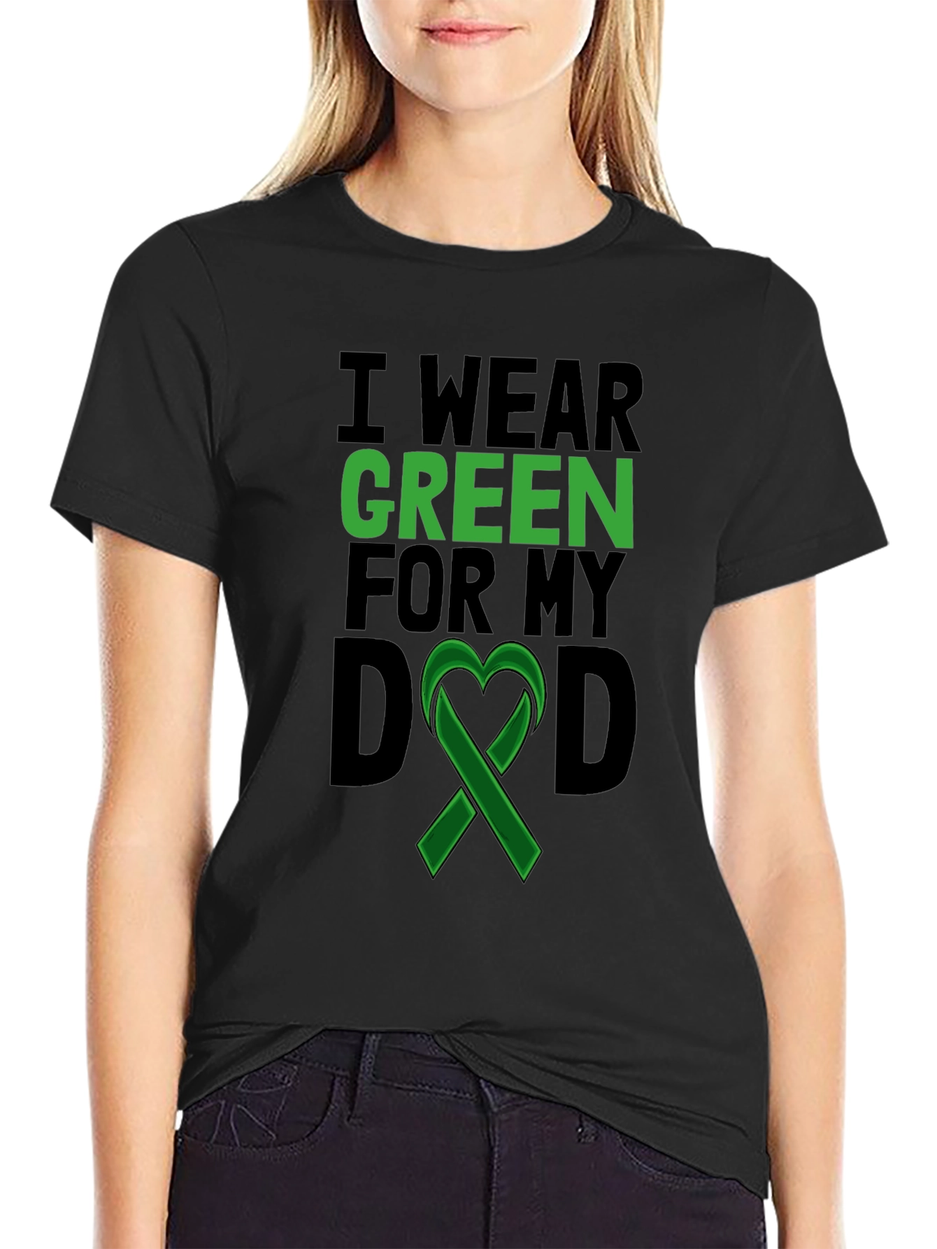 I Wear Green For My Dad T-Shirt