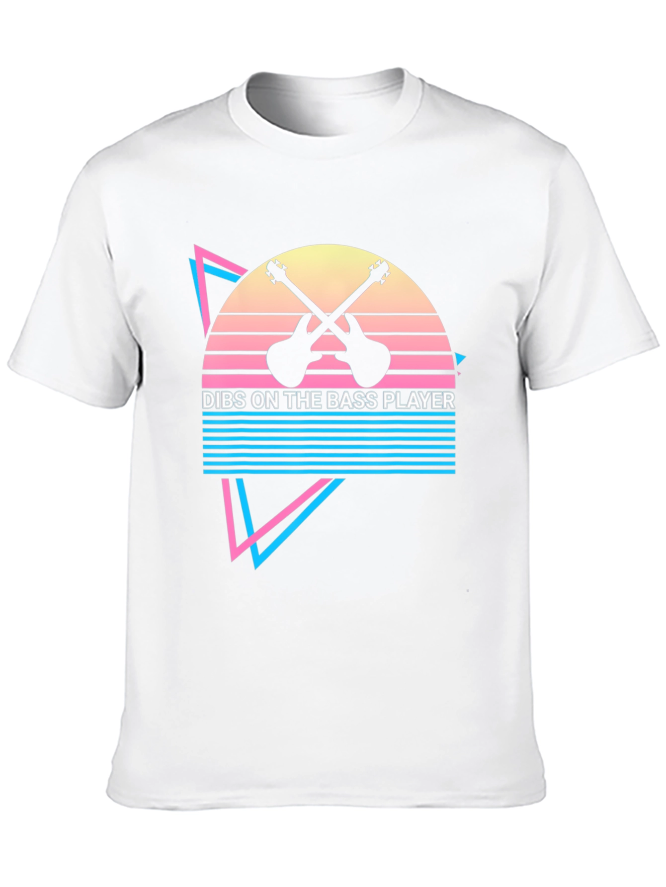 Dibs on the Bass Player Black Graphic Tee