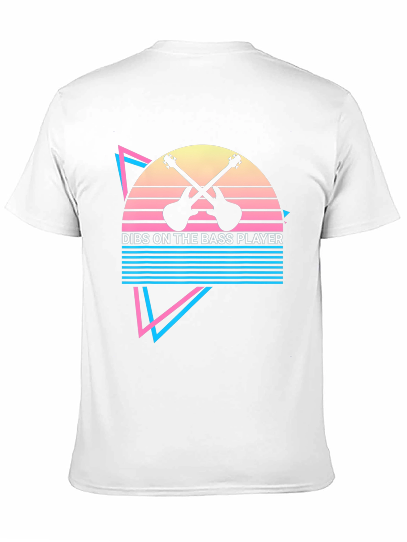 Dibs on the Bass Player Black Graphic Tee