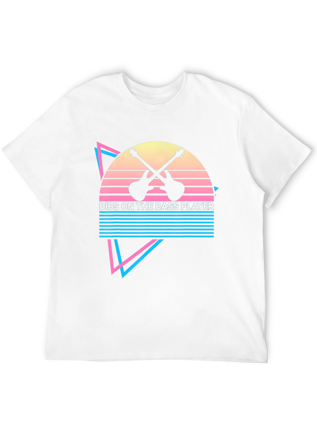 Dibs on the Bass Player Black Graphic Tee