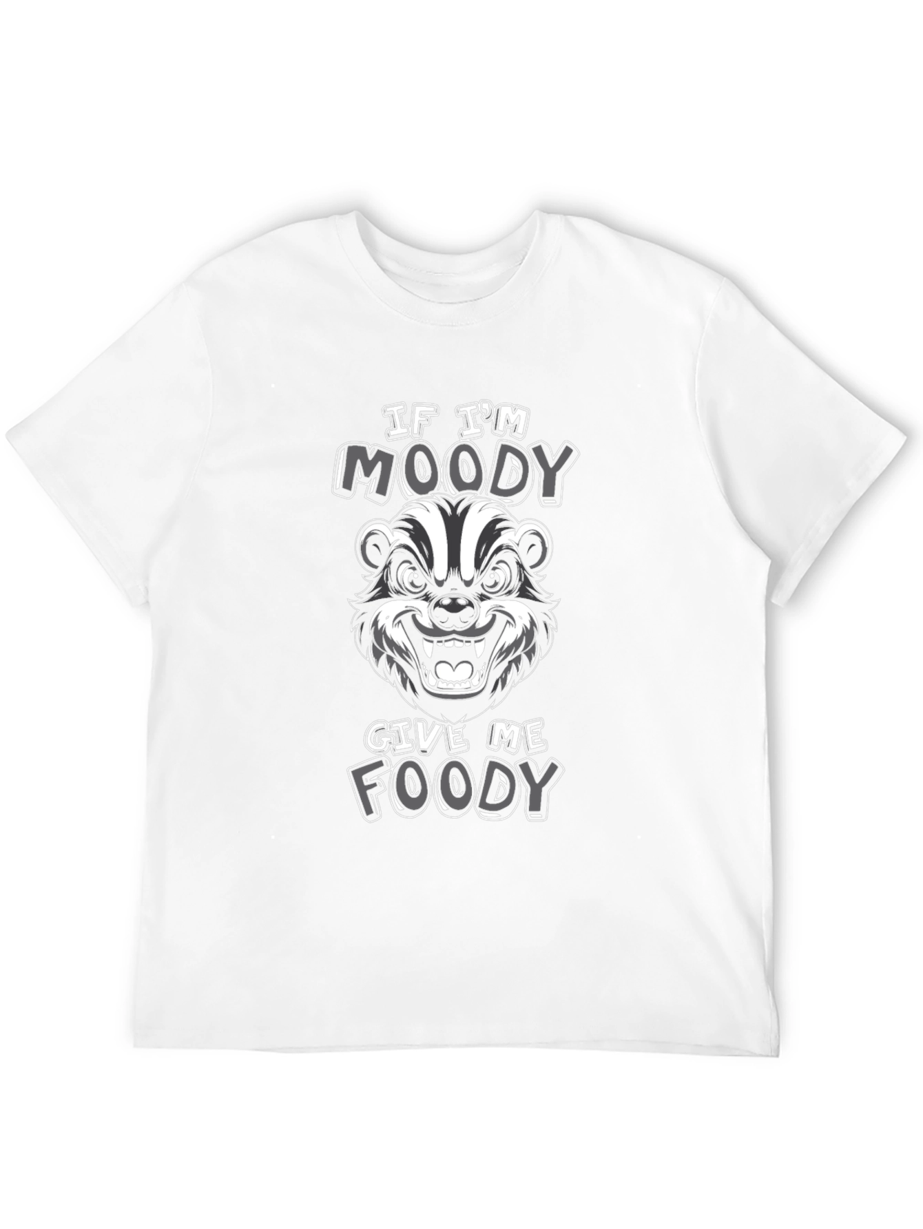Moody Badger T-Shirt - Funny Graphic Tee
