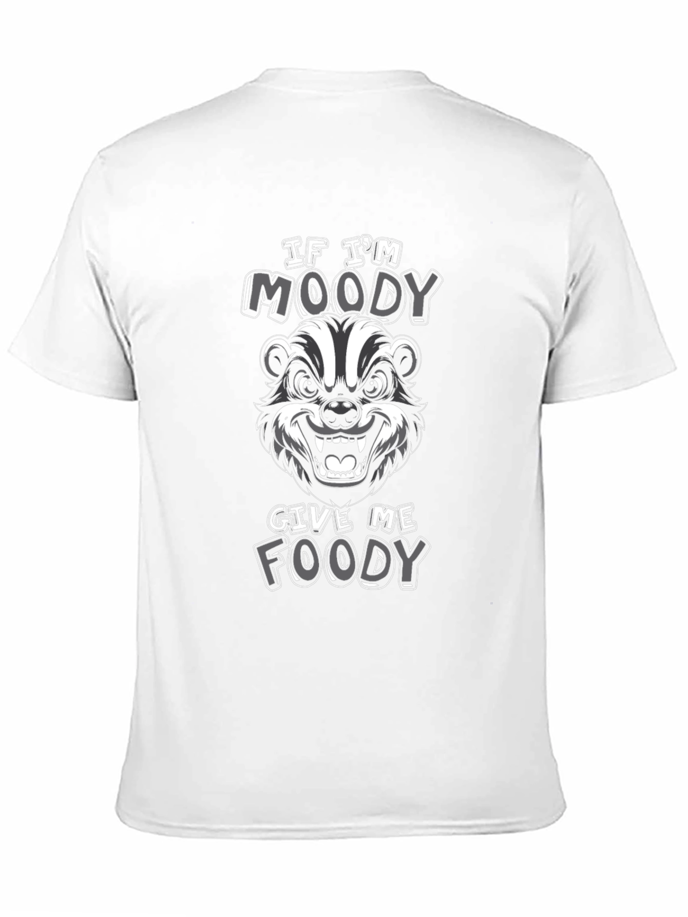 Moody Badger T-Shirt - Funny Graphic Tee