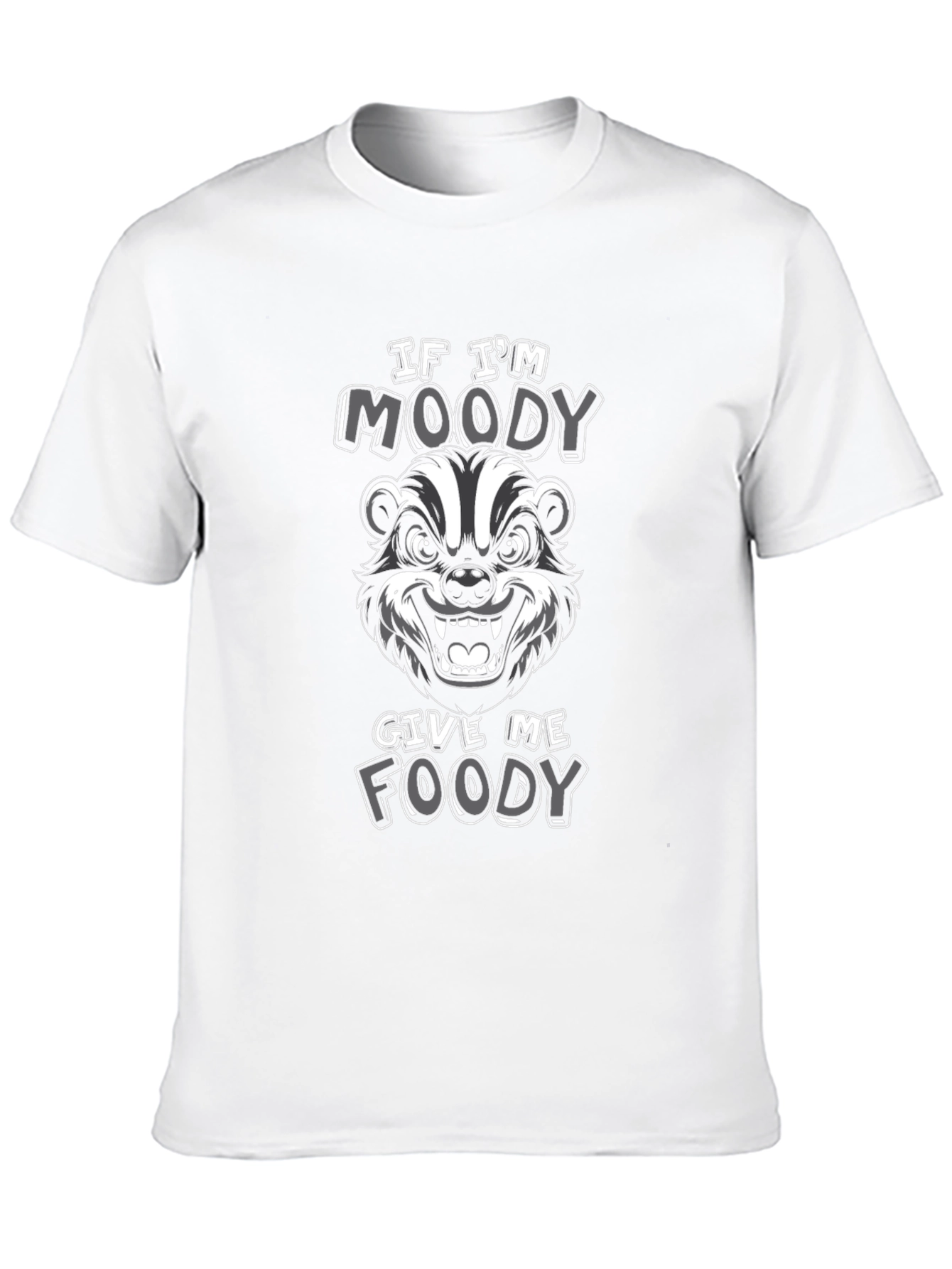 Moody Badger T-Shirt - Funny Graphic Tee