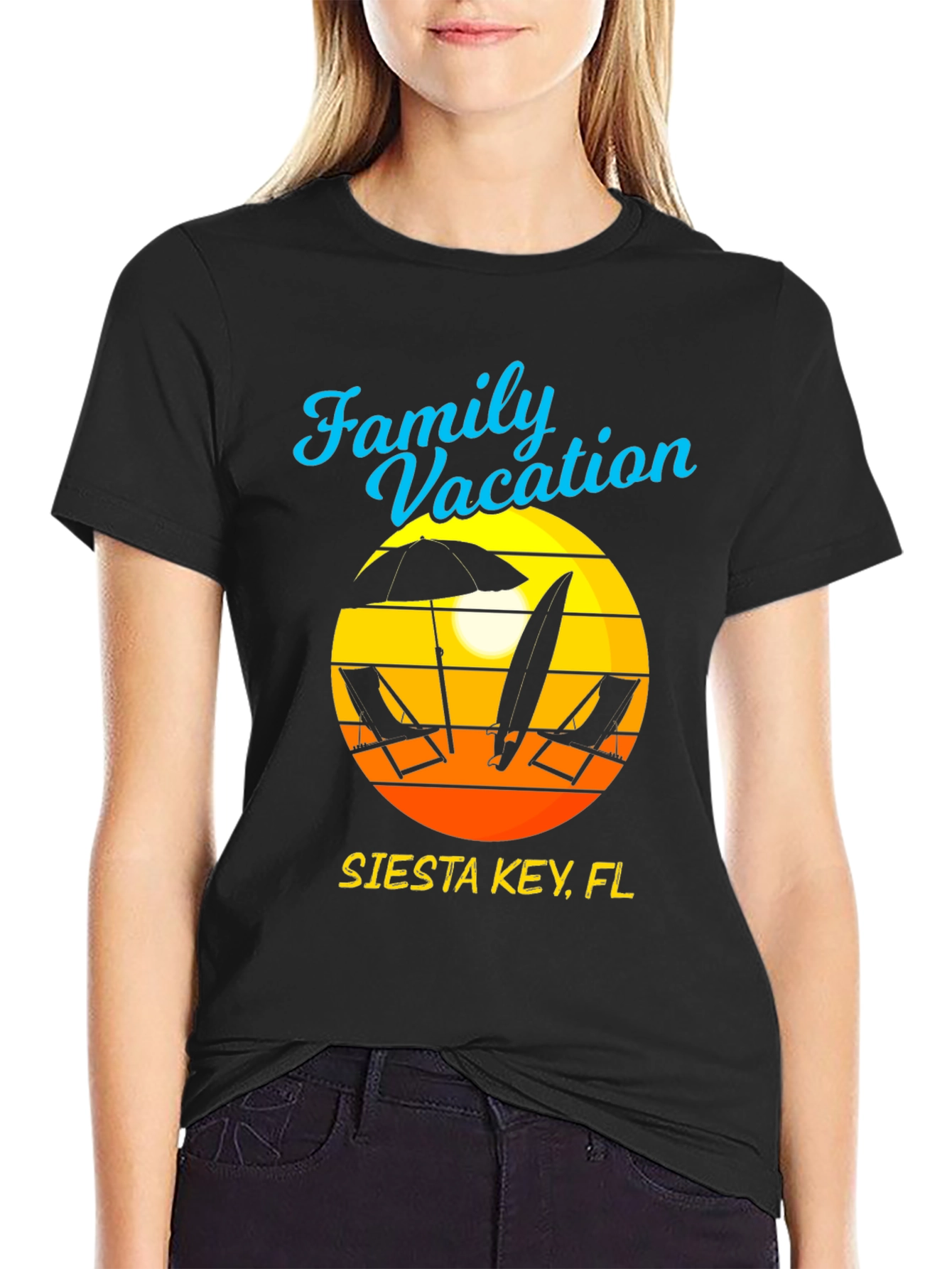 Family Vacation Siesta Key FL T-Shirt