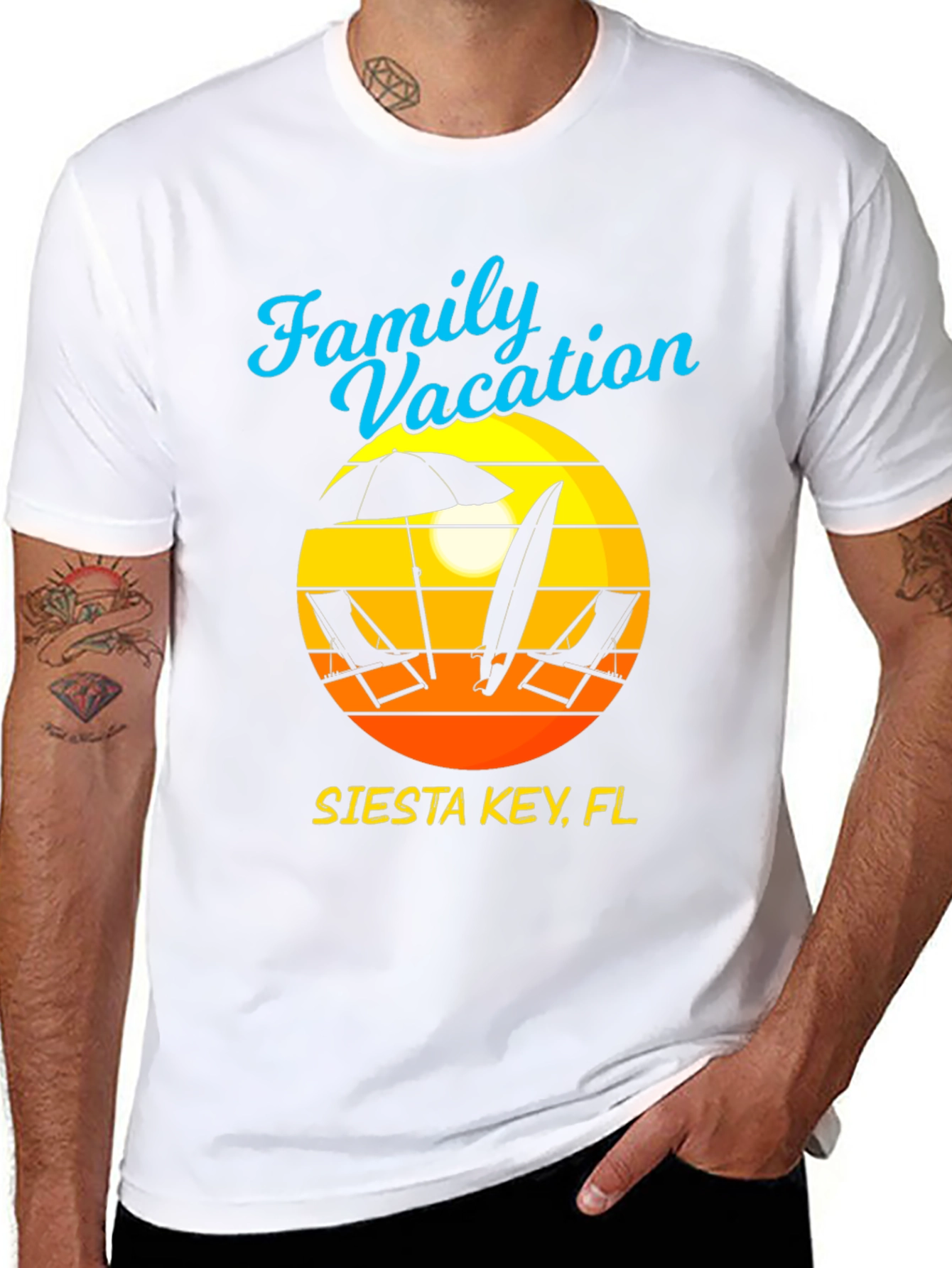 Family Vacation Siesta Key FL T-Shirt