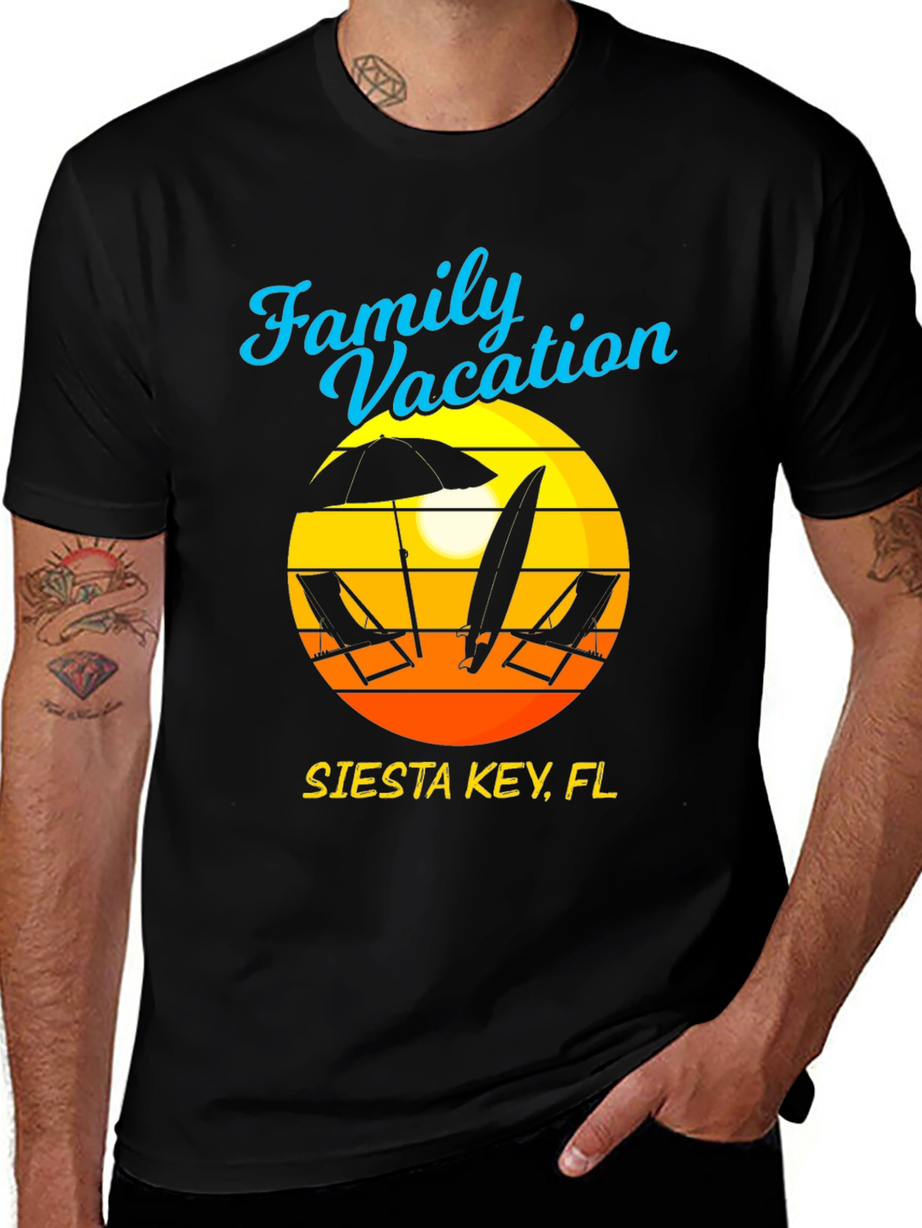 Family Vacation Siesta Key FL T-Shirt