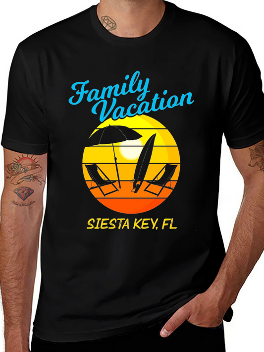 Family Vacation Siesta Key FL T-Shirt