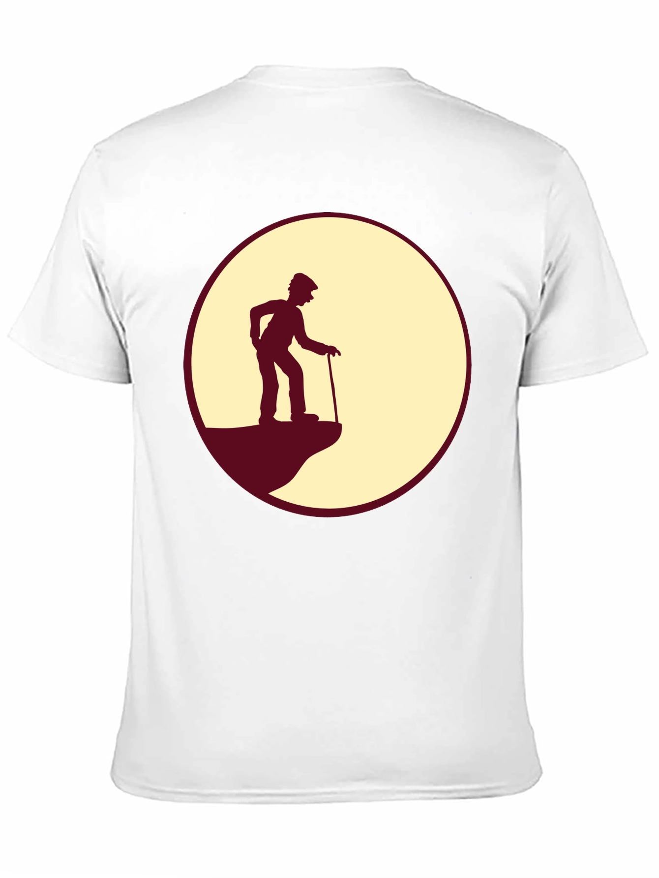 Silhouette Grandpa Tee - Cliff Edge Design