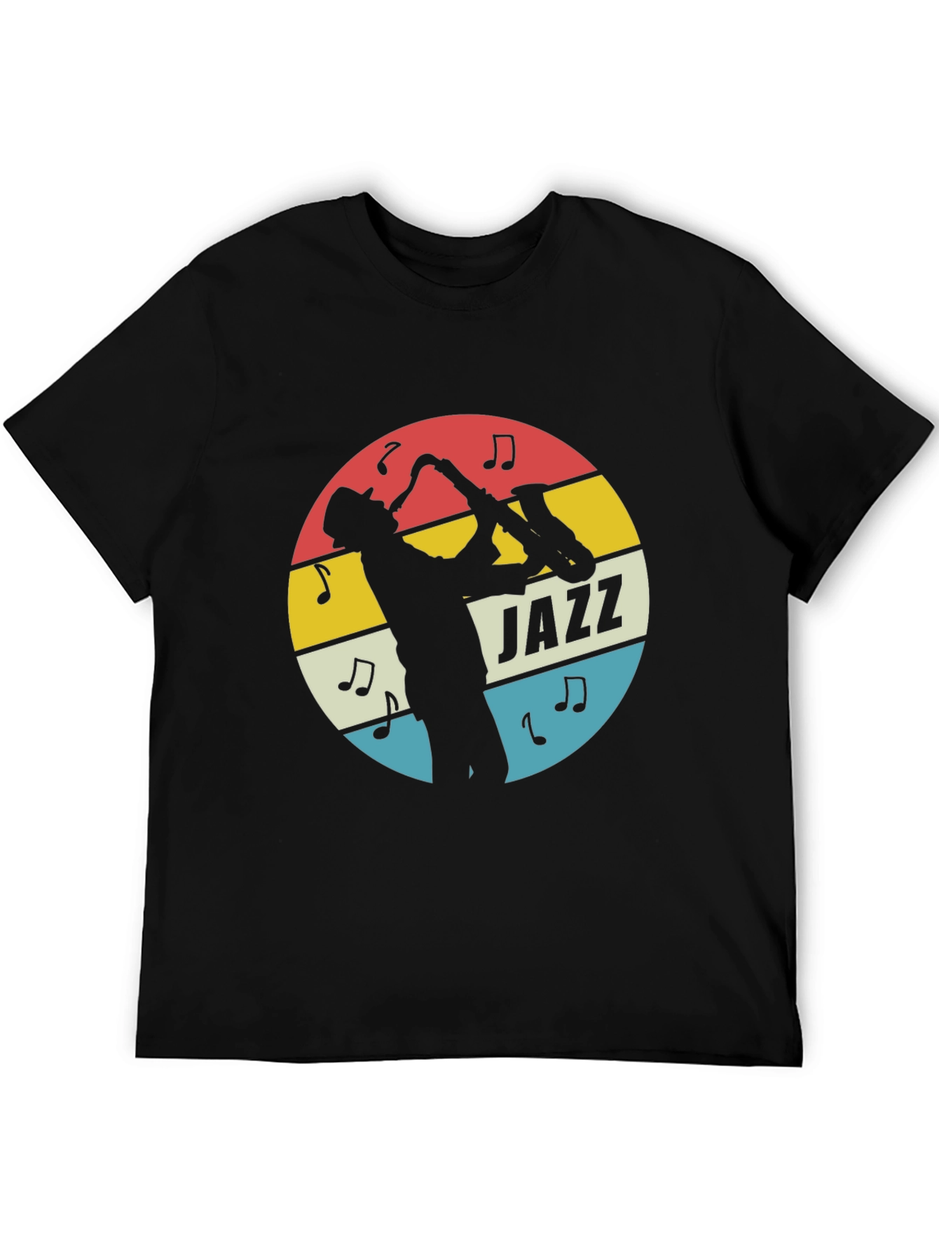 Jazz Saxophone Player Graphic Tee