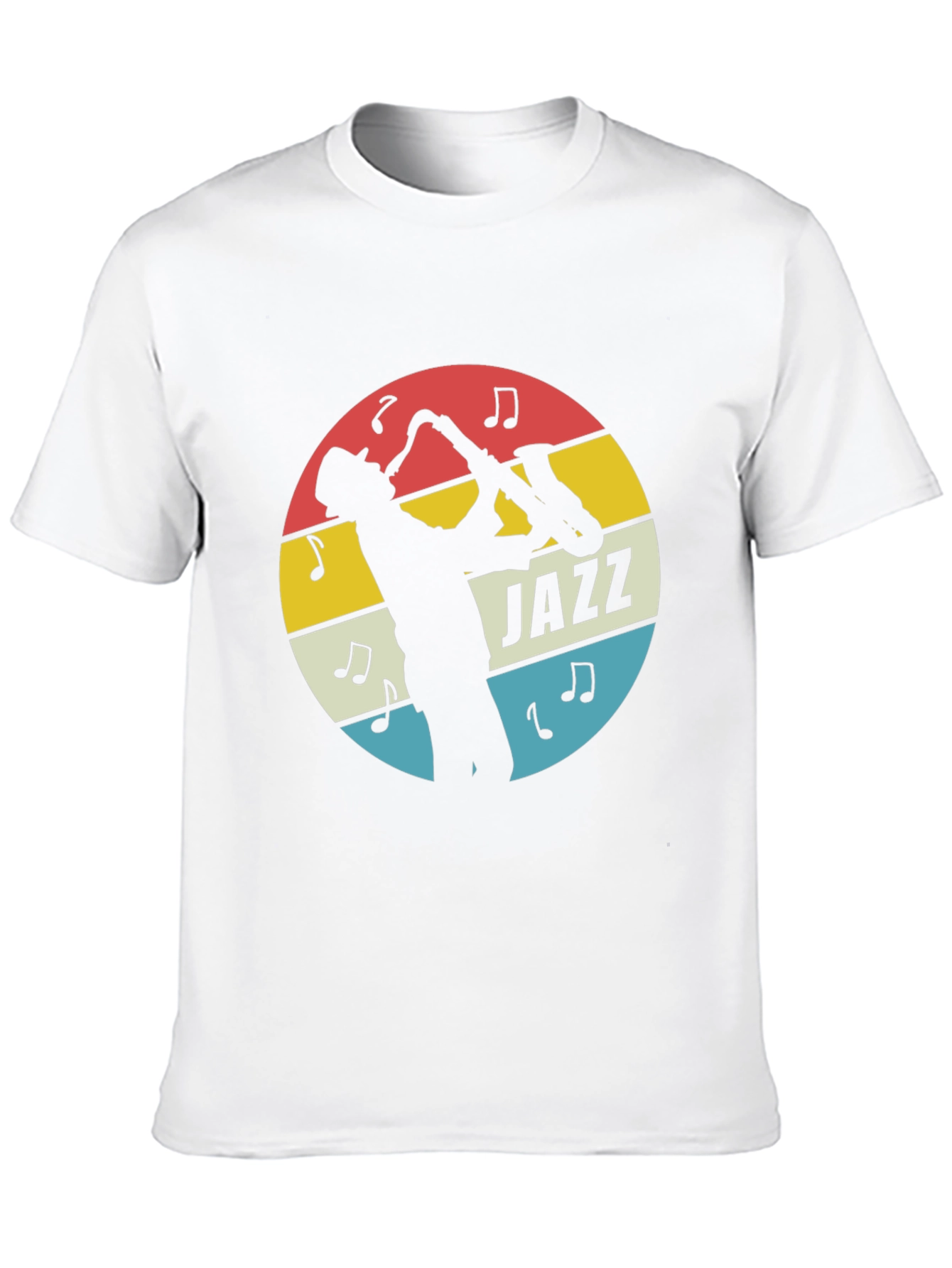 Jazz Saxophone Player Graphic Tee