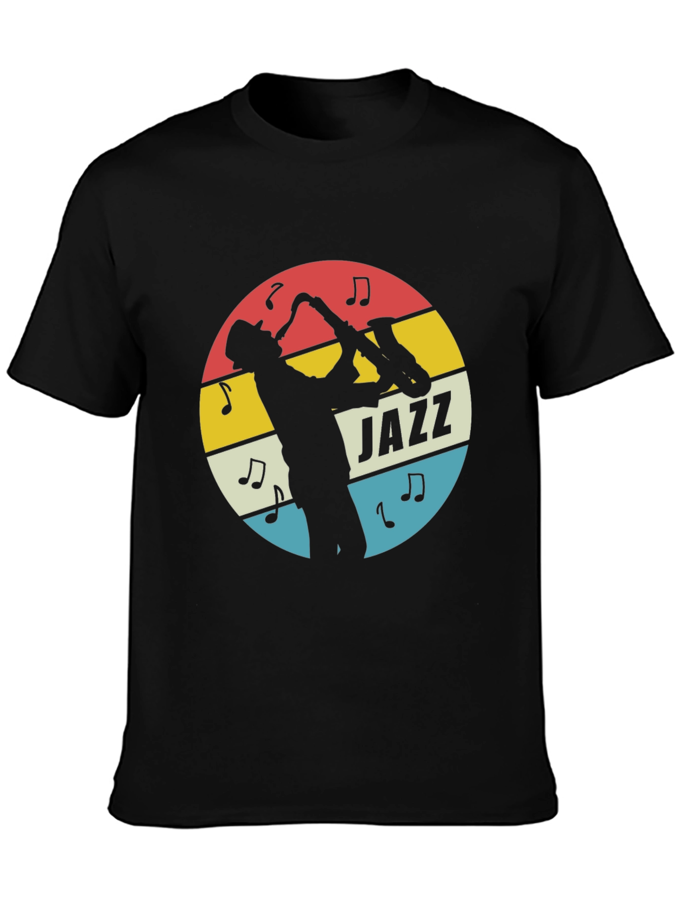 Jazz Saxophone Player Graphic Tee