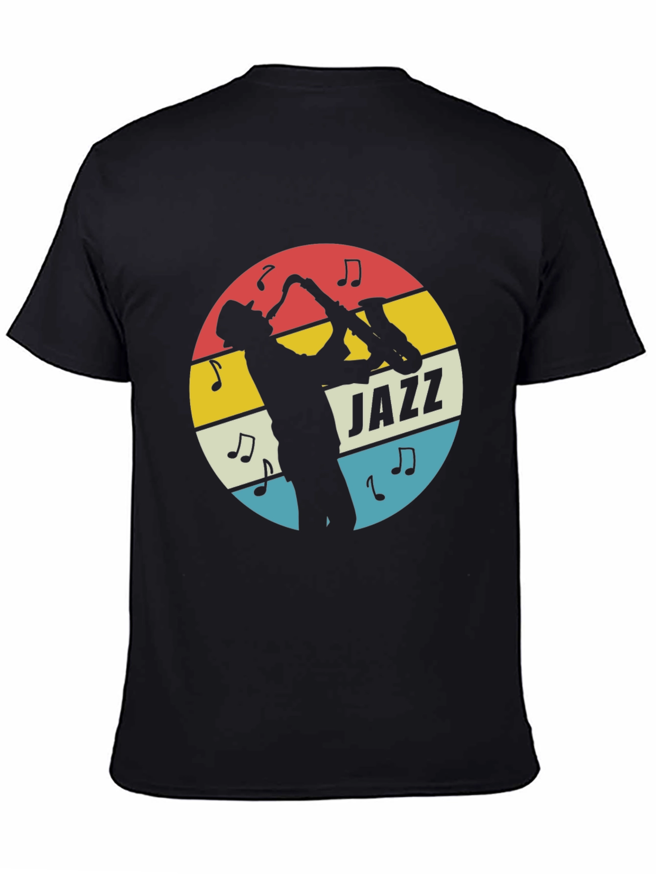 Jazz Saxophone Player Graphic Tee