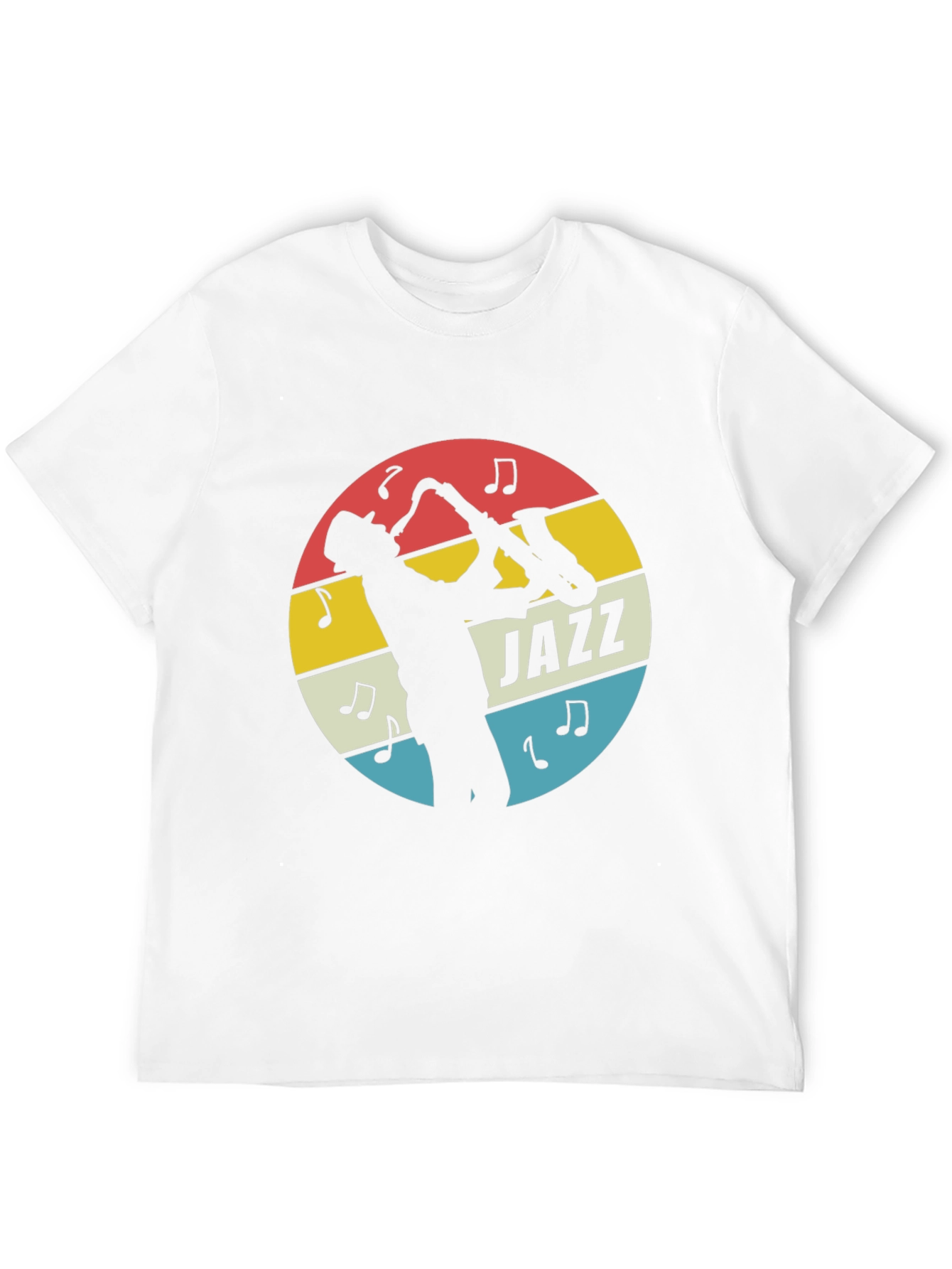 Jazz Saxophone Player Graphic Tee