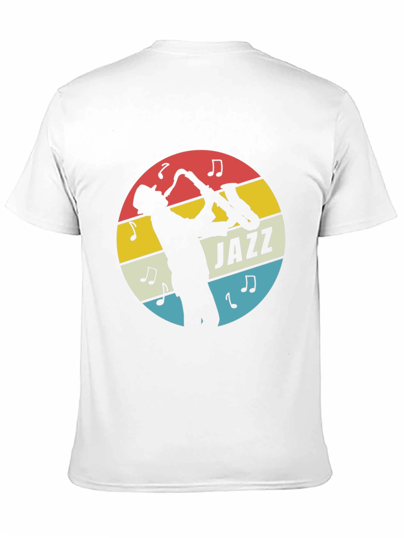 Jazz Saxophone Player Graphic Tee