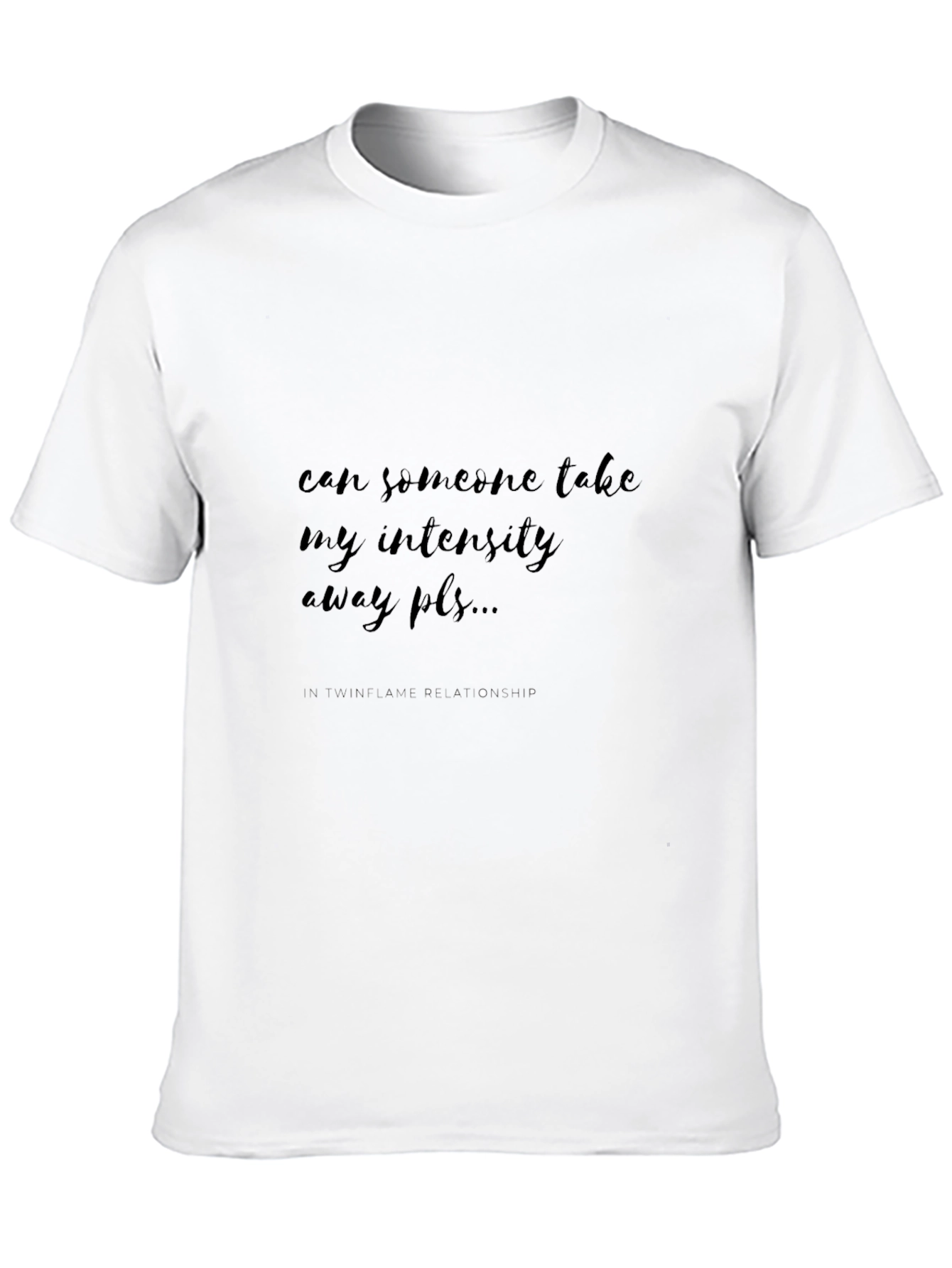 Intensity Quote Black T-Shirt