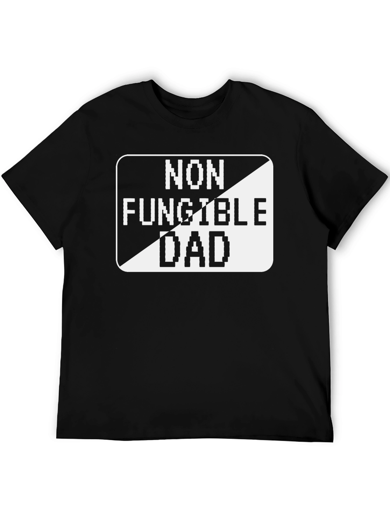 Non Fungible Dad T-Shirt - Black Tee