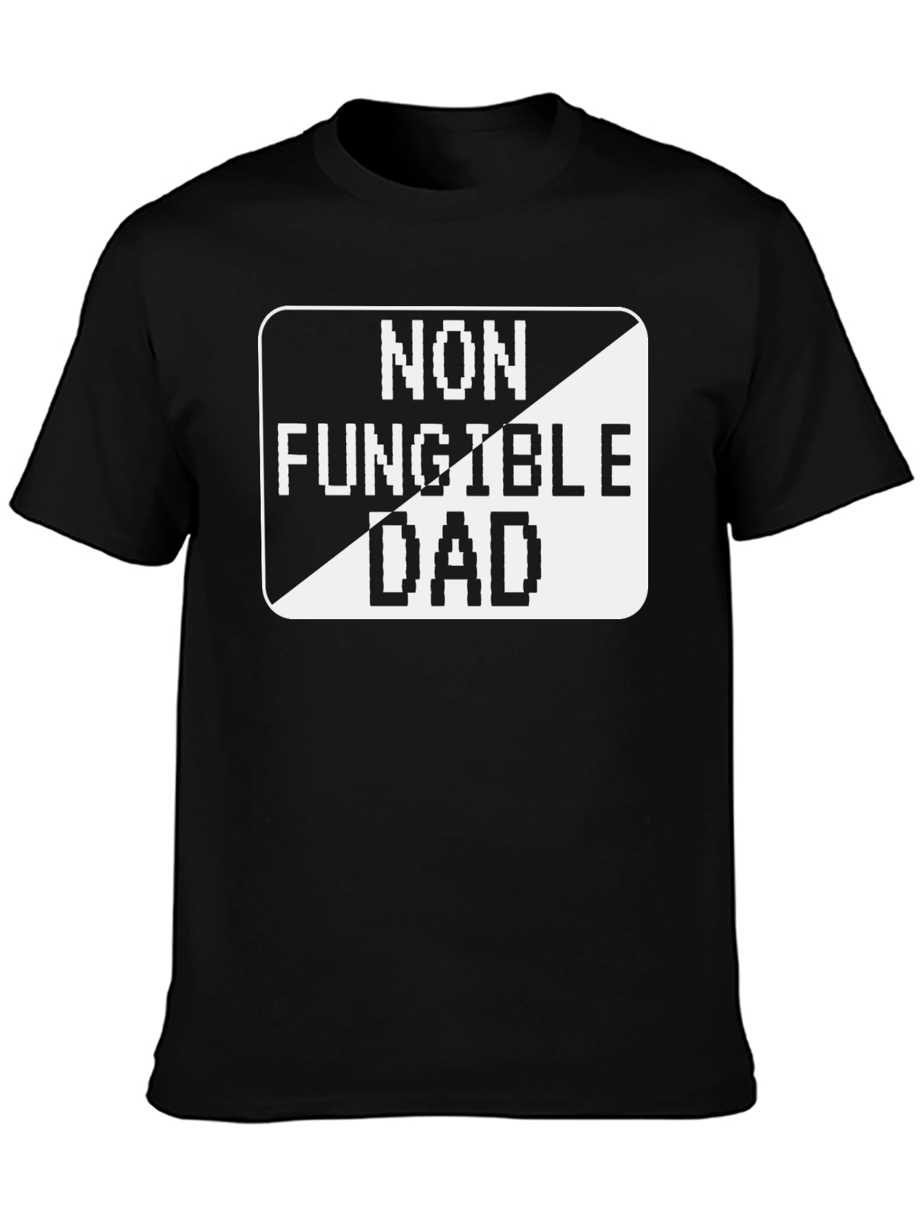 Non Fungible Dad T-Shirt - Black Tee